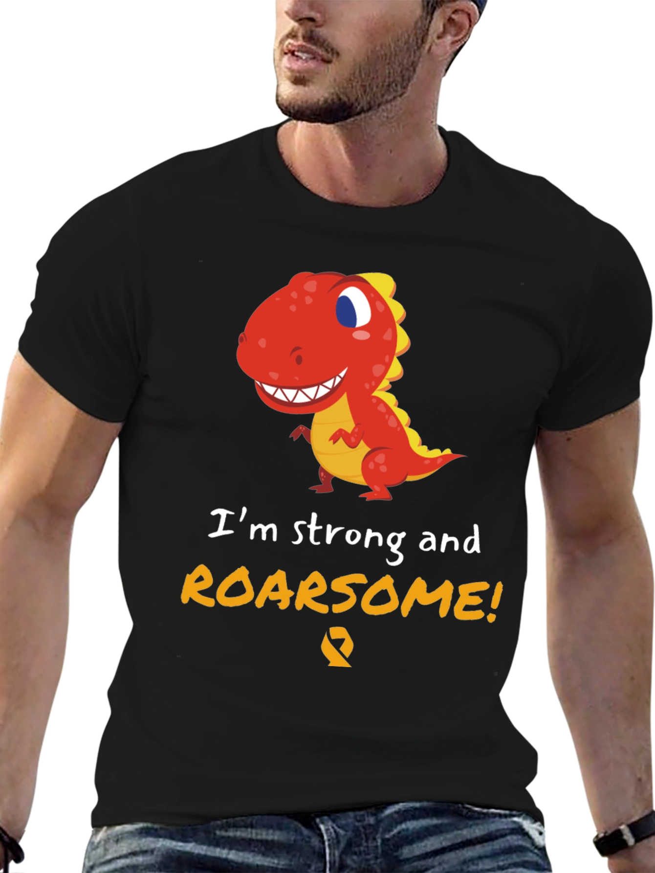 Strong Roarsome Dinosaur T-Shirt