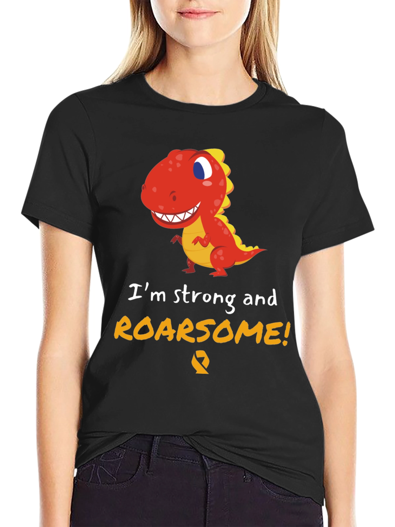 Strong Roarsome Dinosaur T-Shirt