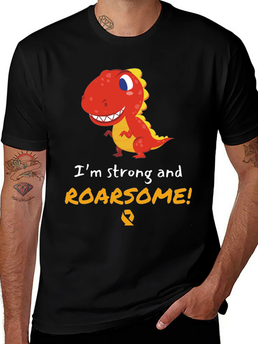 Strong Roarsome Dinosaur T-Shirt