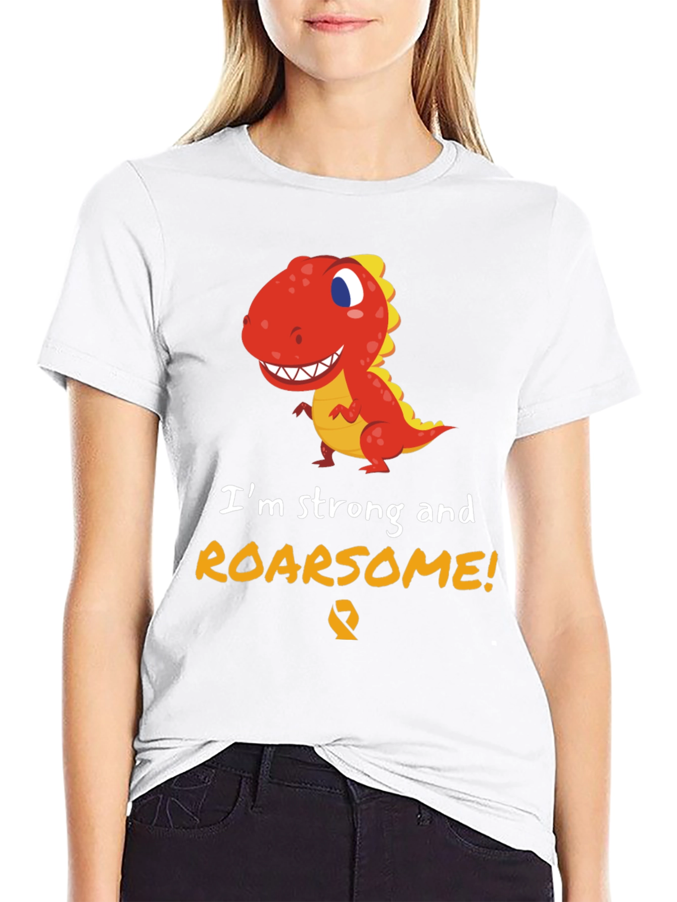 Strong Roarsome Dinosaur T-Shirt