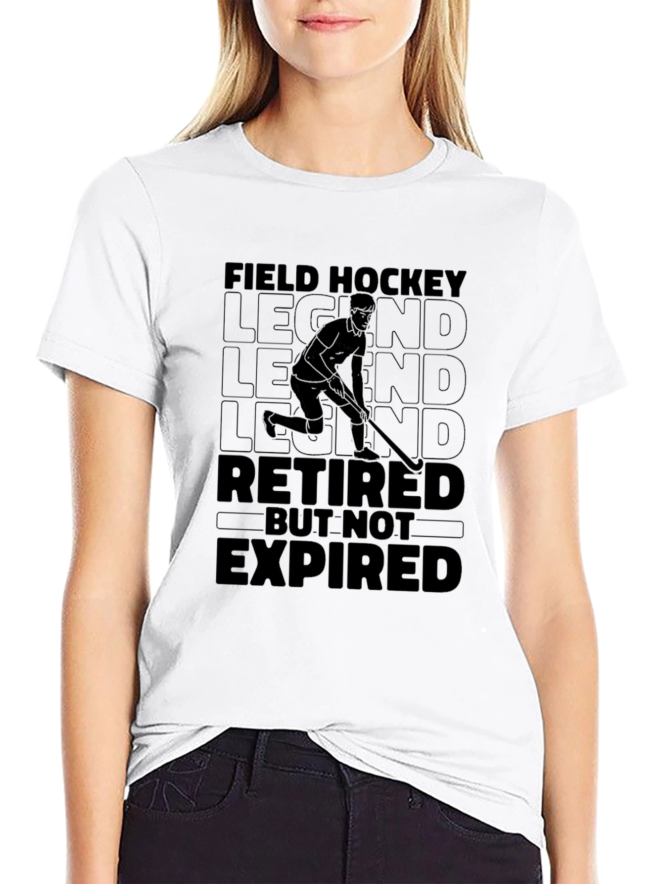 Field Hockey Legend Retired T-Shirt
