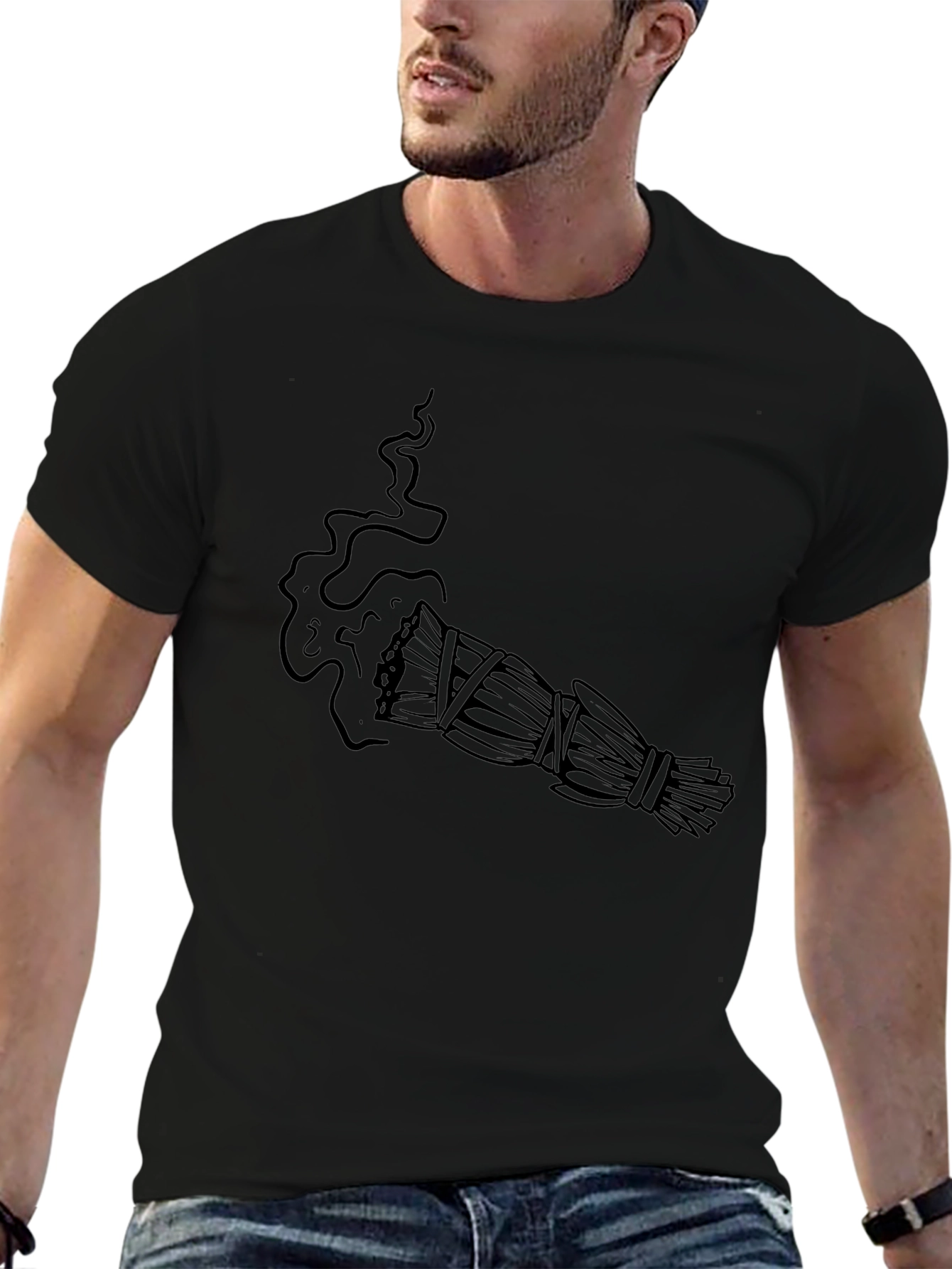Sage Smudge Stick Graphic Tee