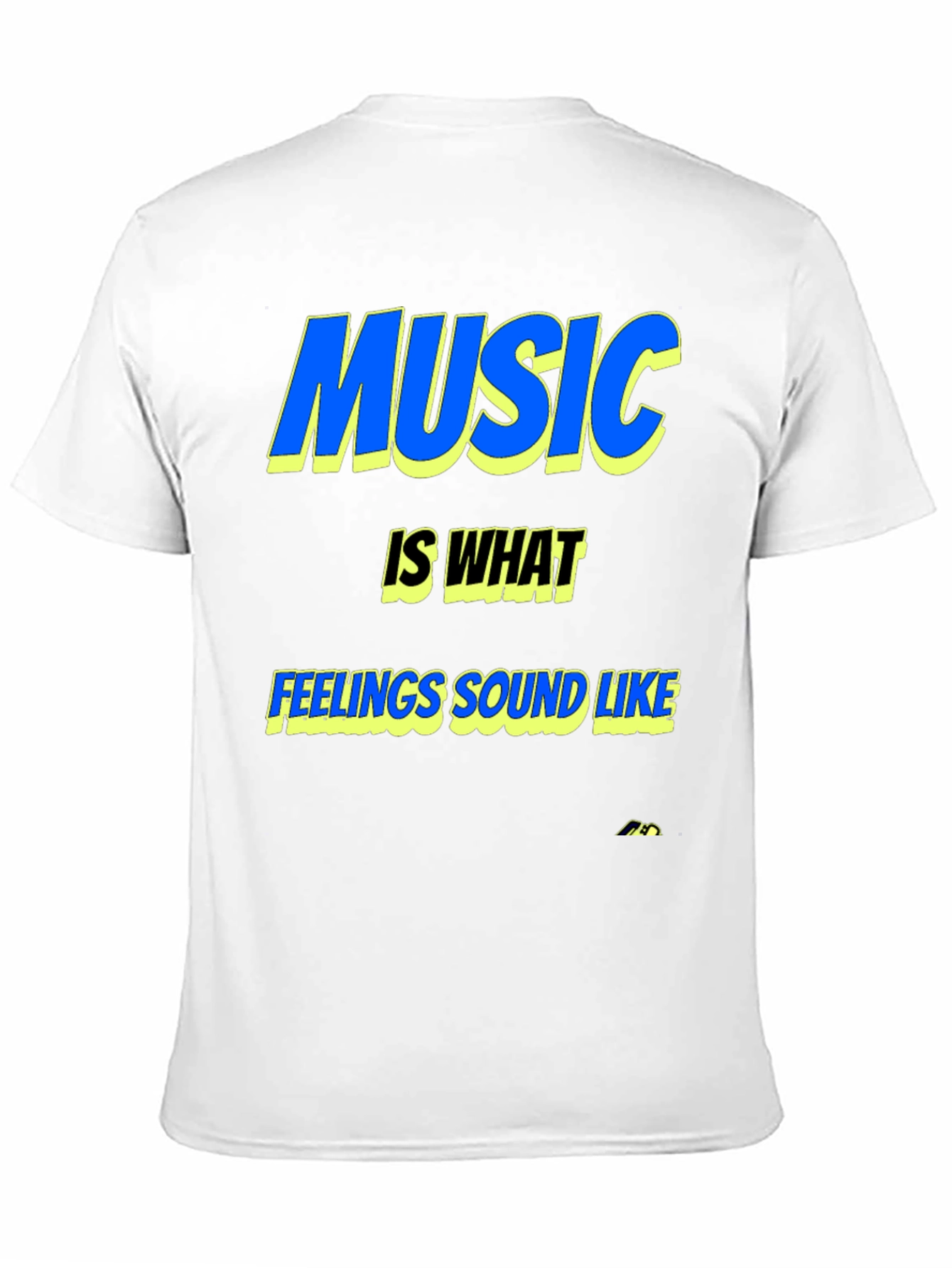 Music is What Feelings Sound Like Graphic Tee