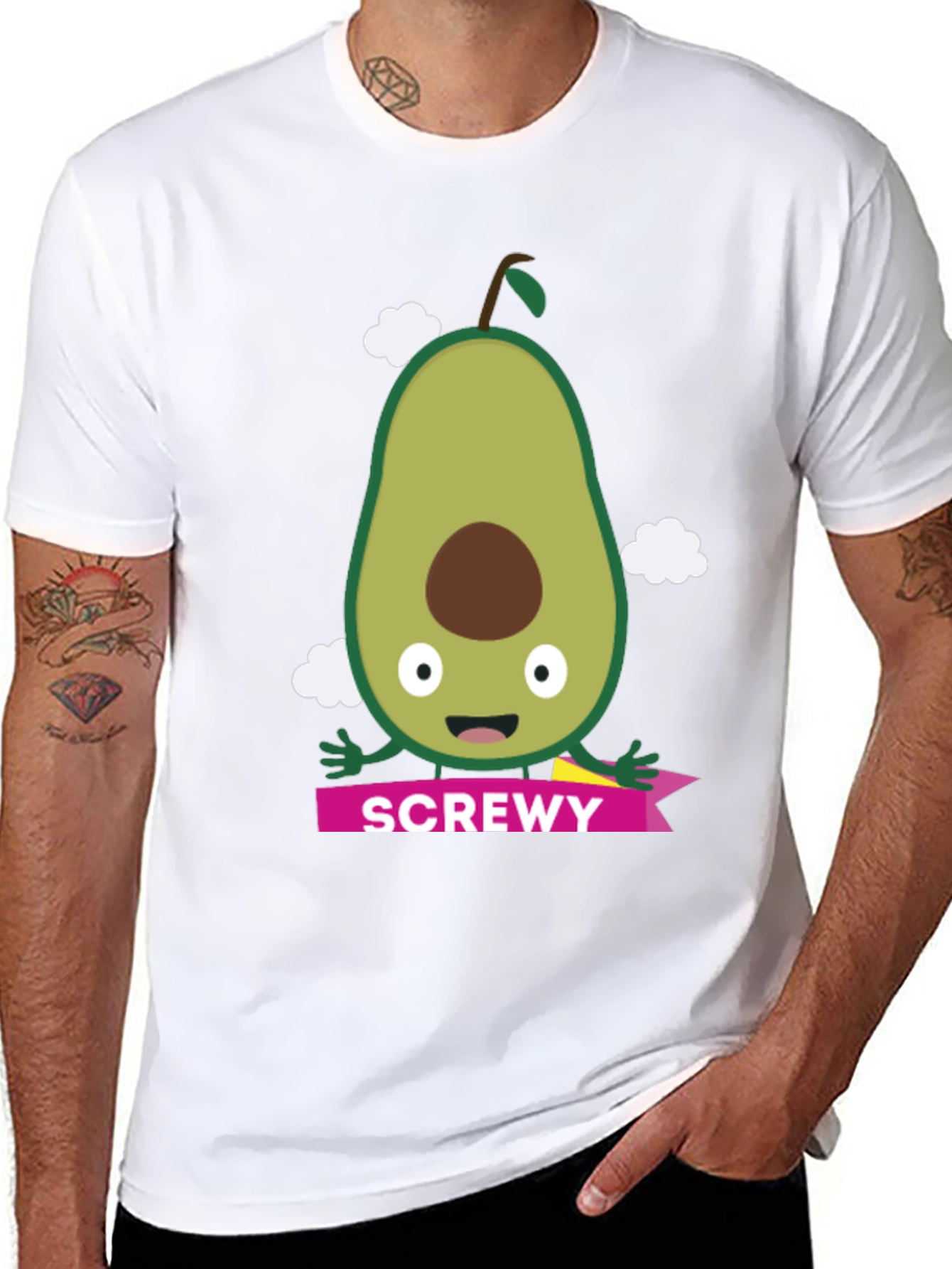 Screw Avocado T-Shirt - Funny Food Tee