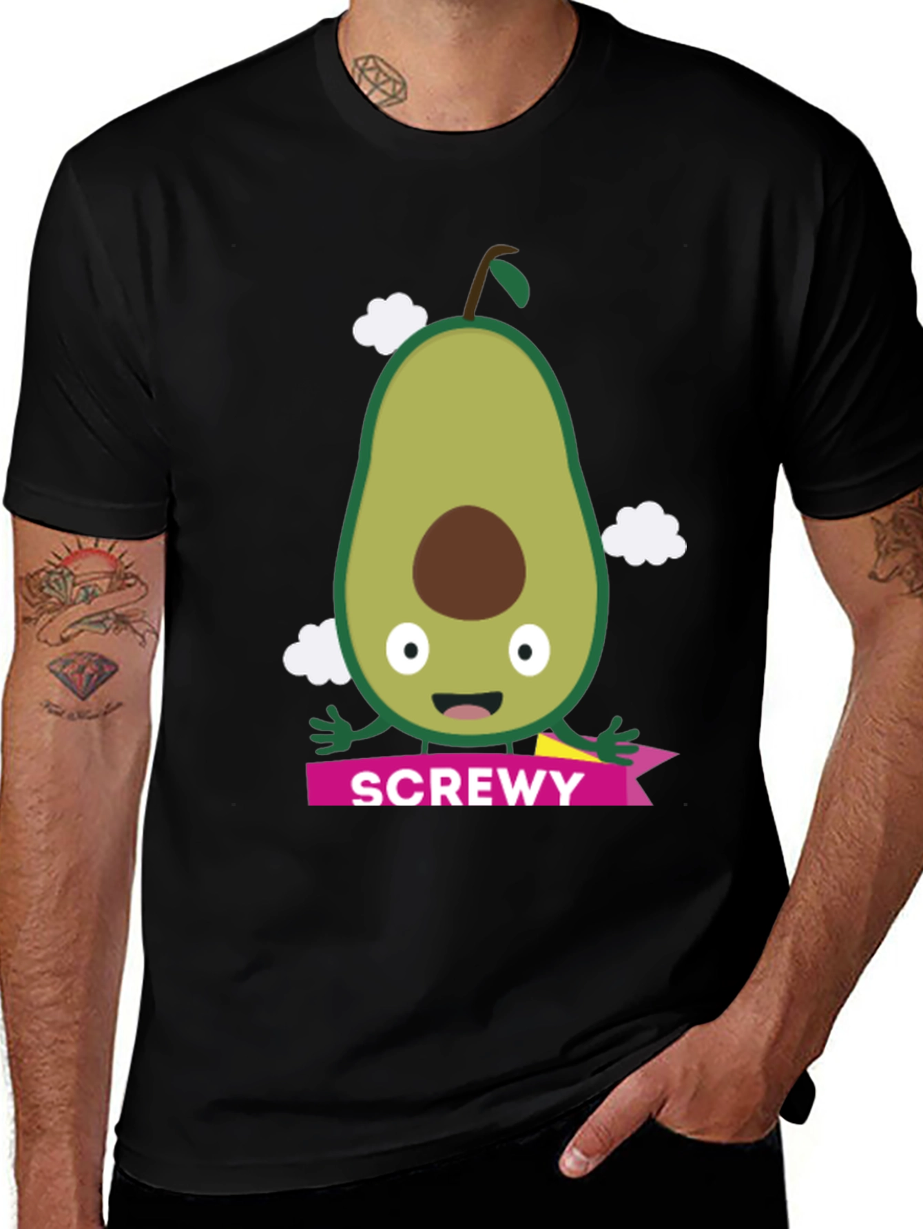 Screw Avocado T-Shirt - Funny Food Tee