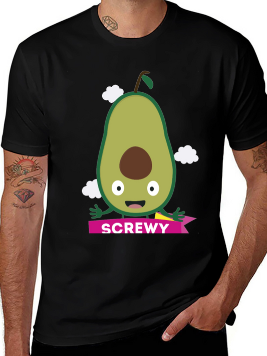 Screw Avocado T-Shirt - Funny Food Tee