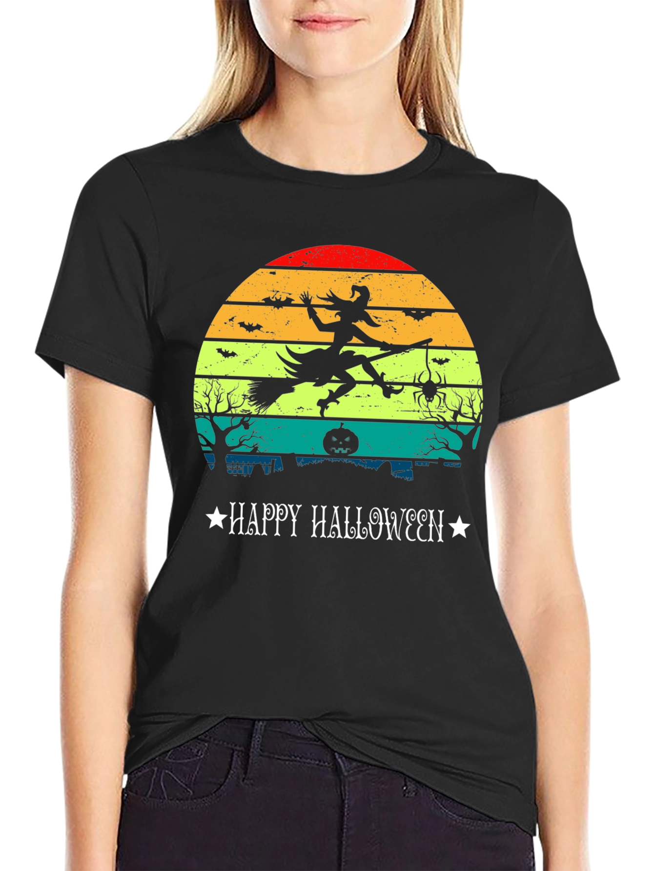 Happy Halloween Witch T-Shirt