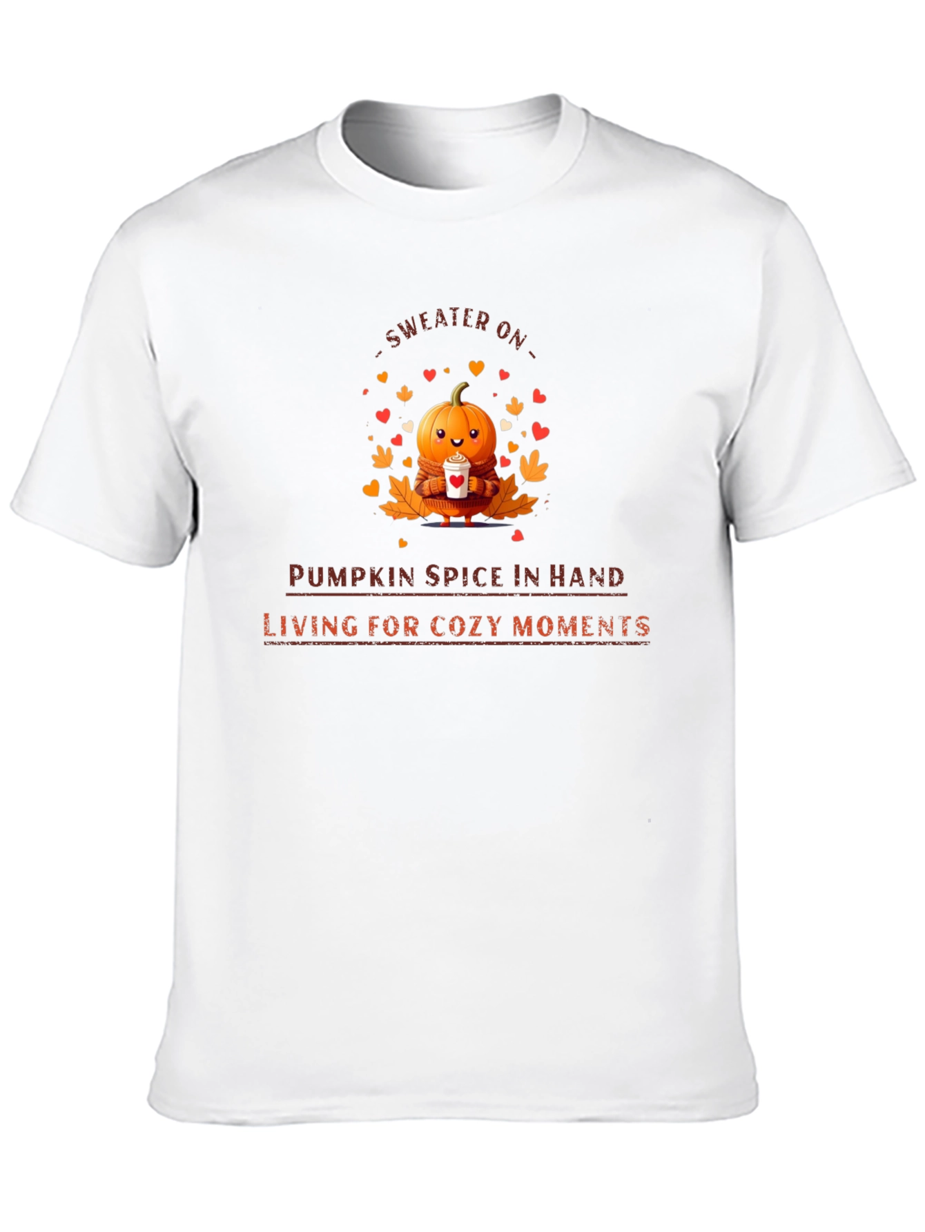 Pumpkin Spice Cozy Fall T-Shirt