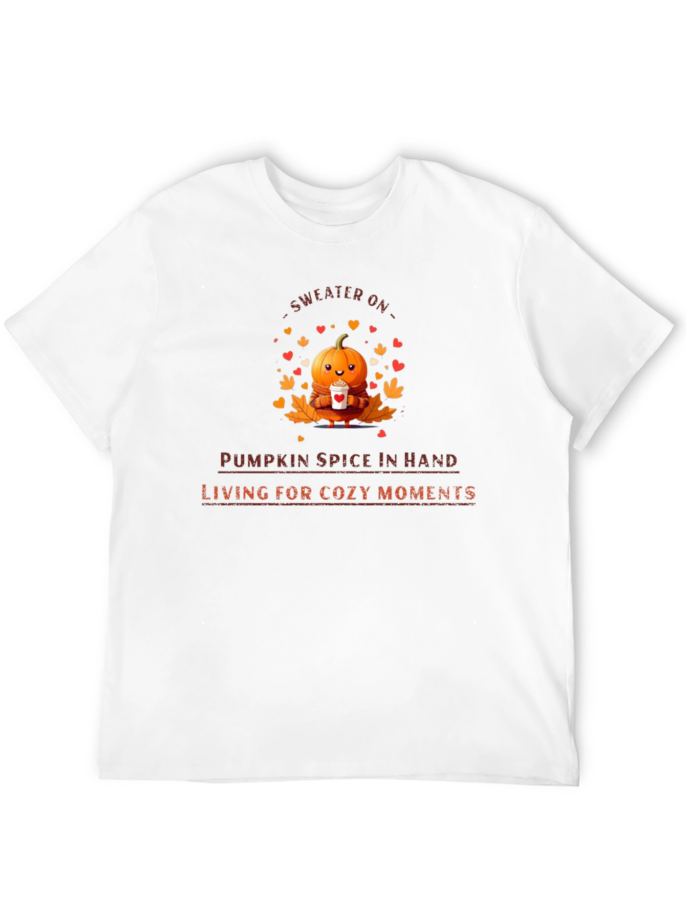 Pumpkin Spice Cozy Fall T-Shirt
