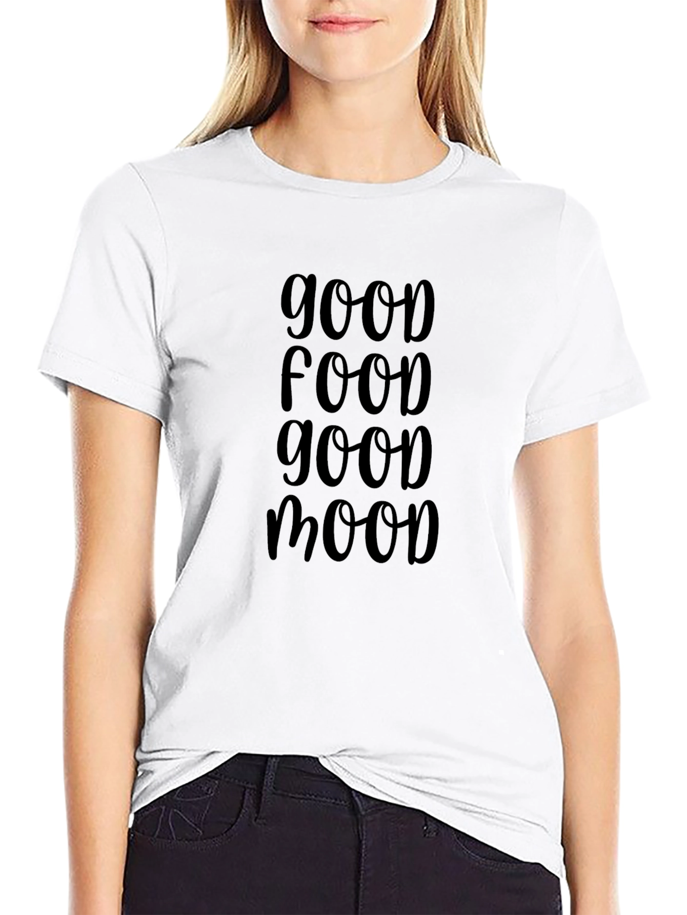 Good Food Good Mood Graphic Tee