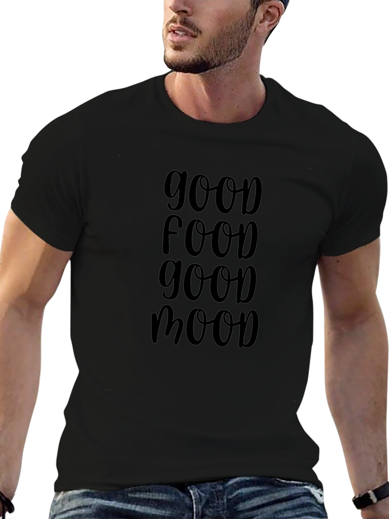 Good Food Good Mood Graphic Tee