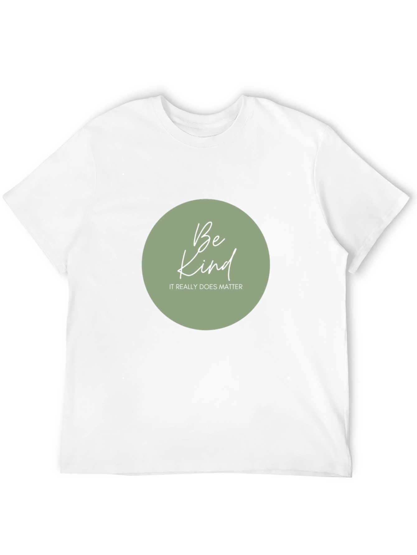 Be Kind Graphic Tee - Black Casual T-Shirt