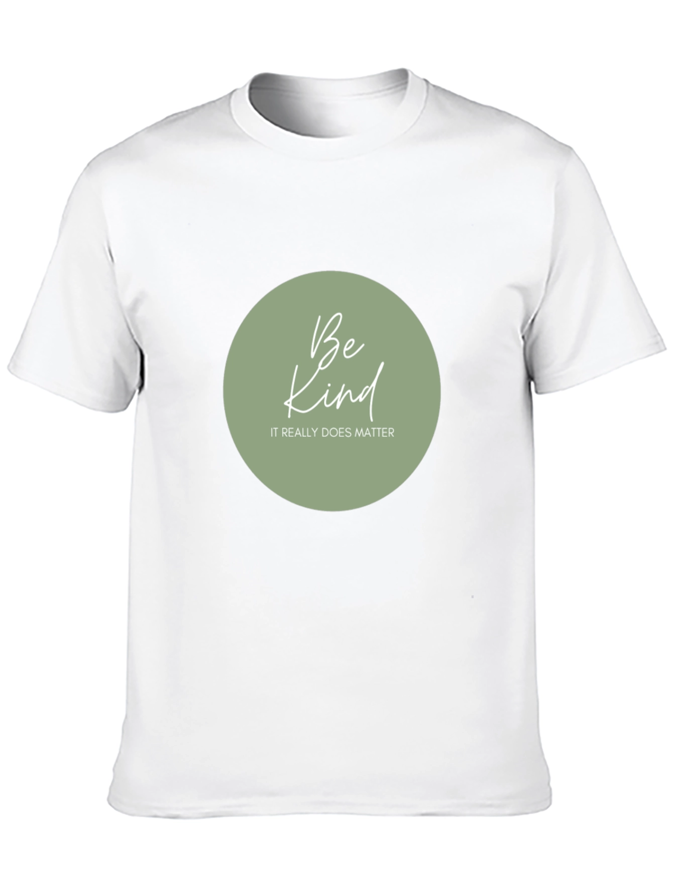 Be Kind Graphic Tee - Black Casual T-Shirt