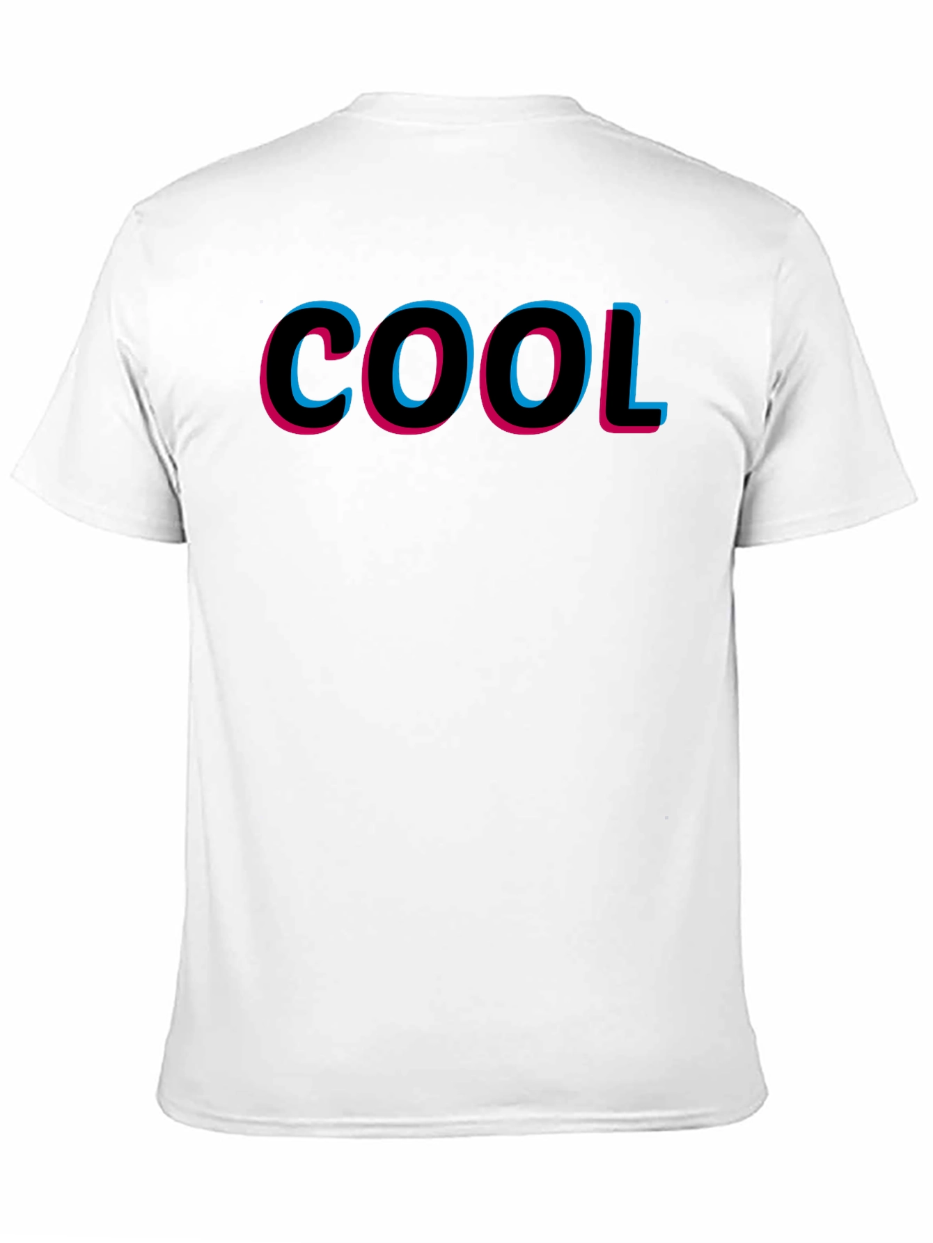 COOL Graphic Print Black T-Shirt