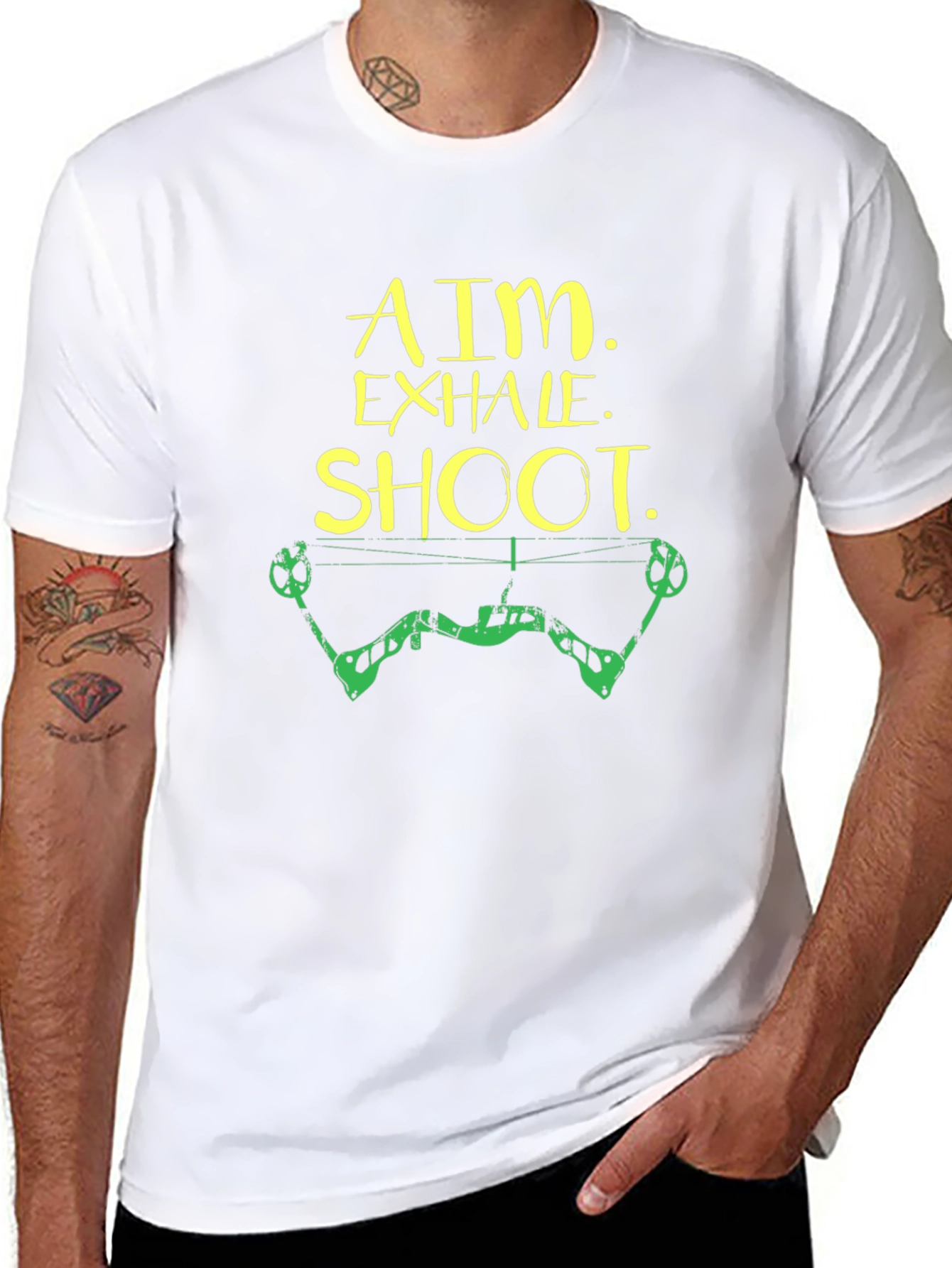 Aim Exhale Shoot Graphic Tee