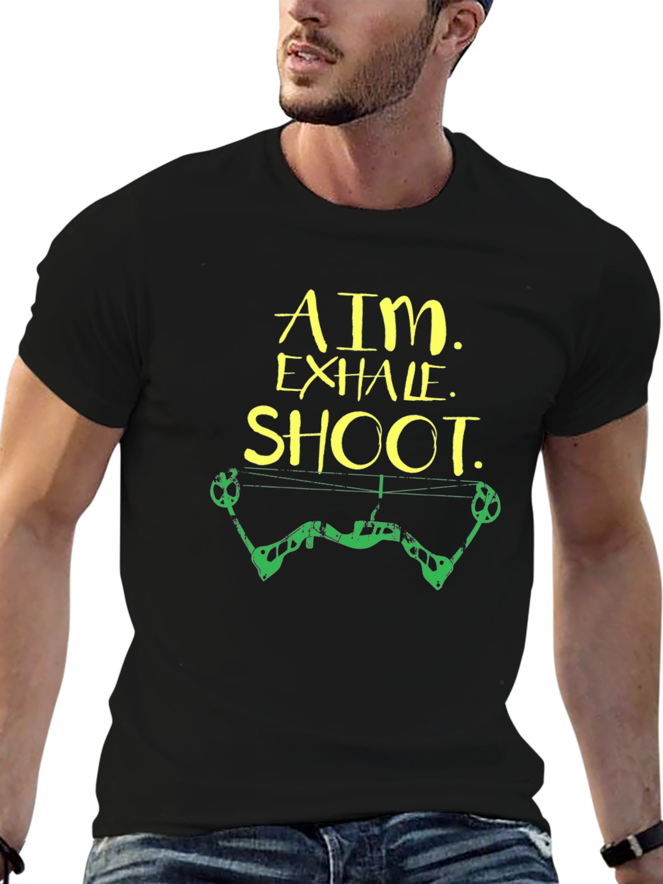 Aim Exhale Shoot Graphic Tee