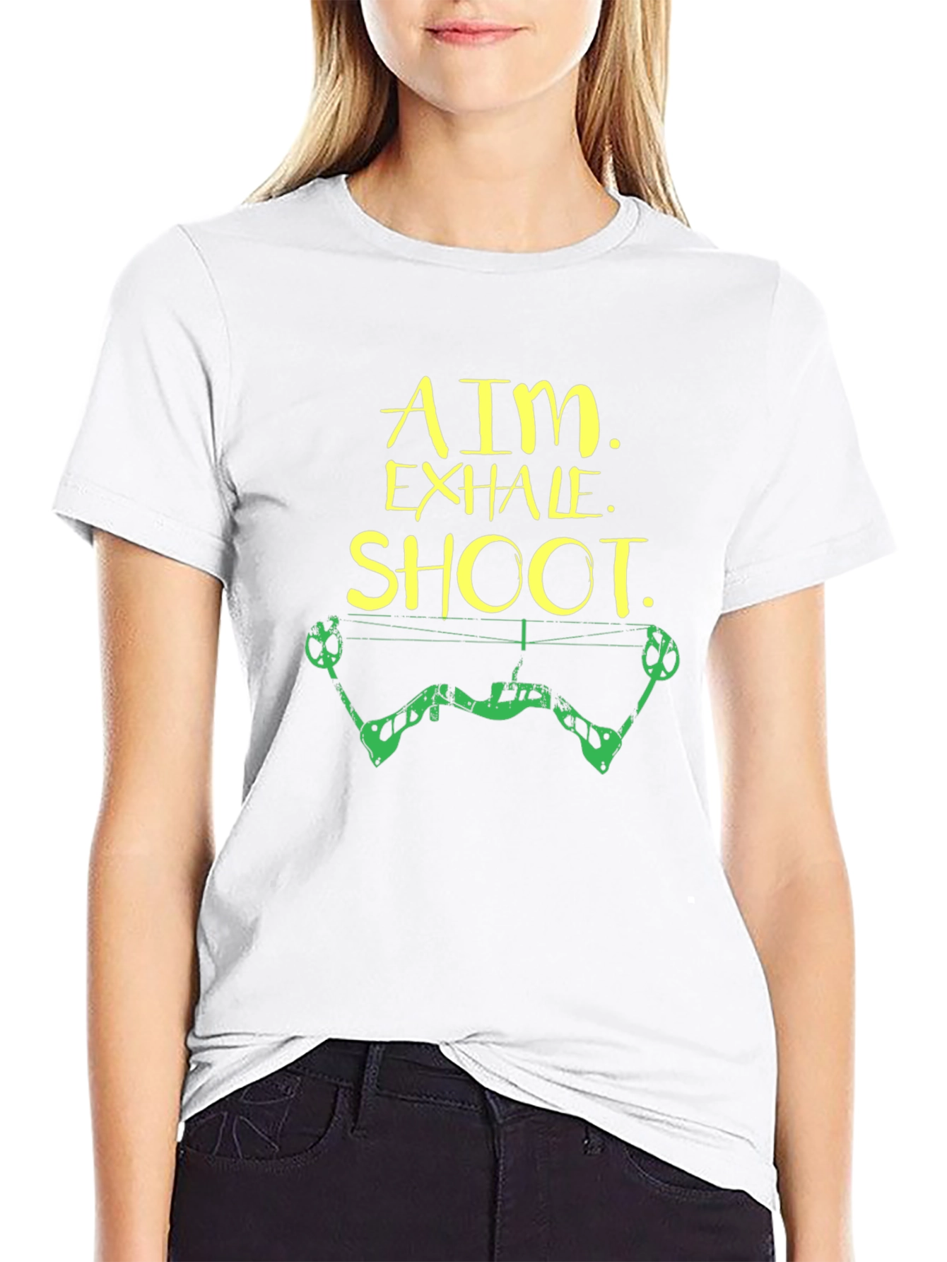 Aim Exhale Shoot Graphic Tee