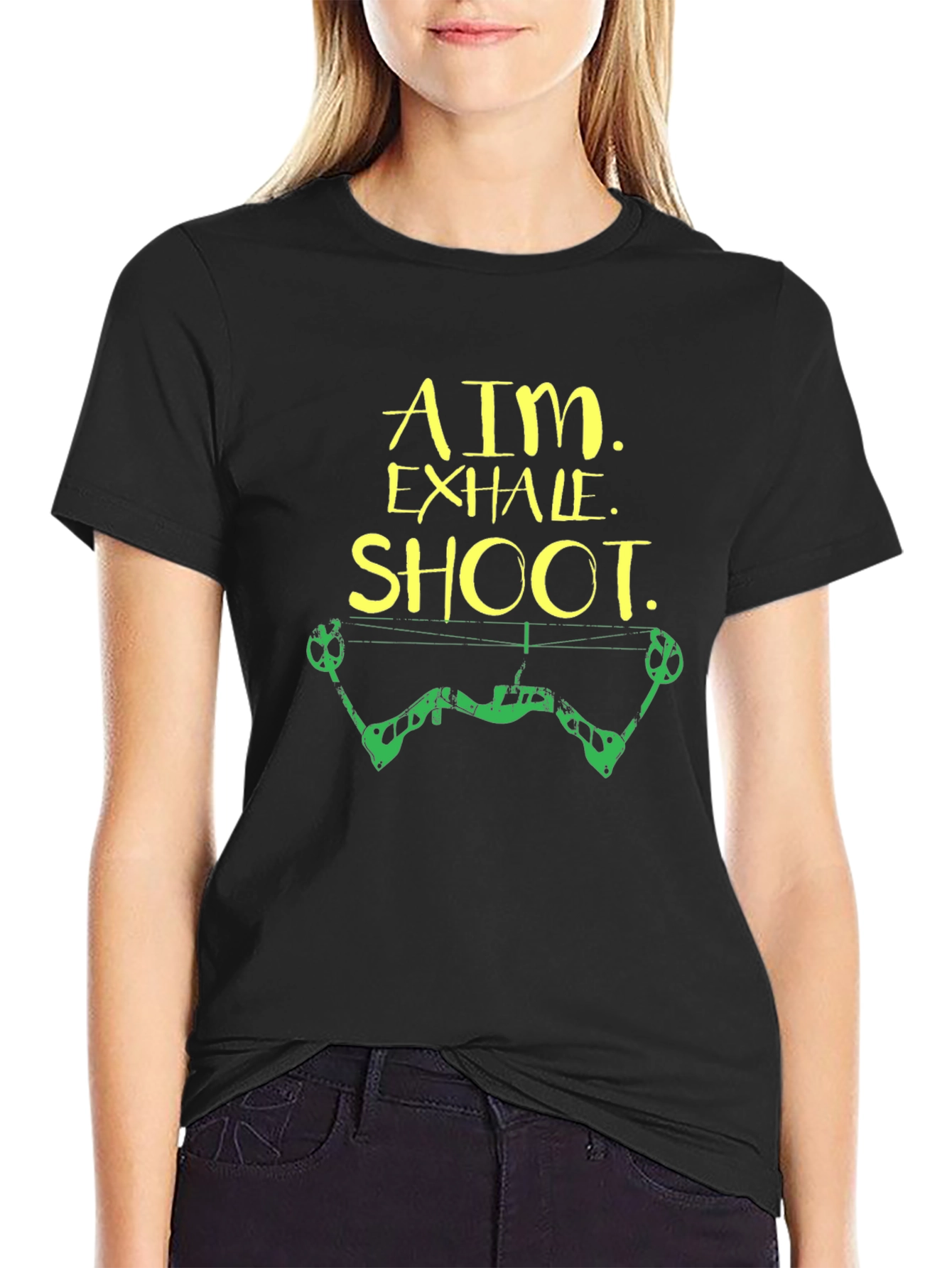 Aim Exhale Shoot Graphic Tee