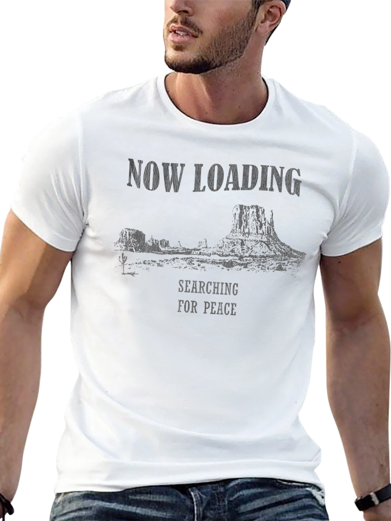 Now Loading Searching for Peace T-Shirt