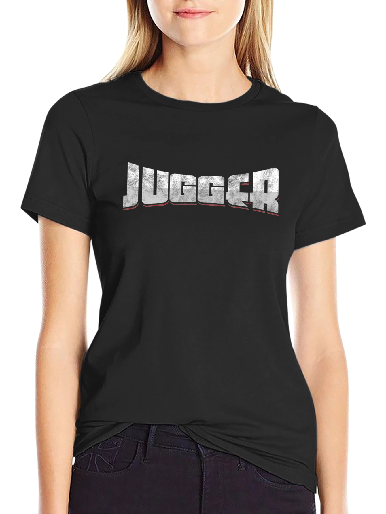 JUGGER T-Shirt - Distressed Graphic Print