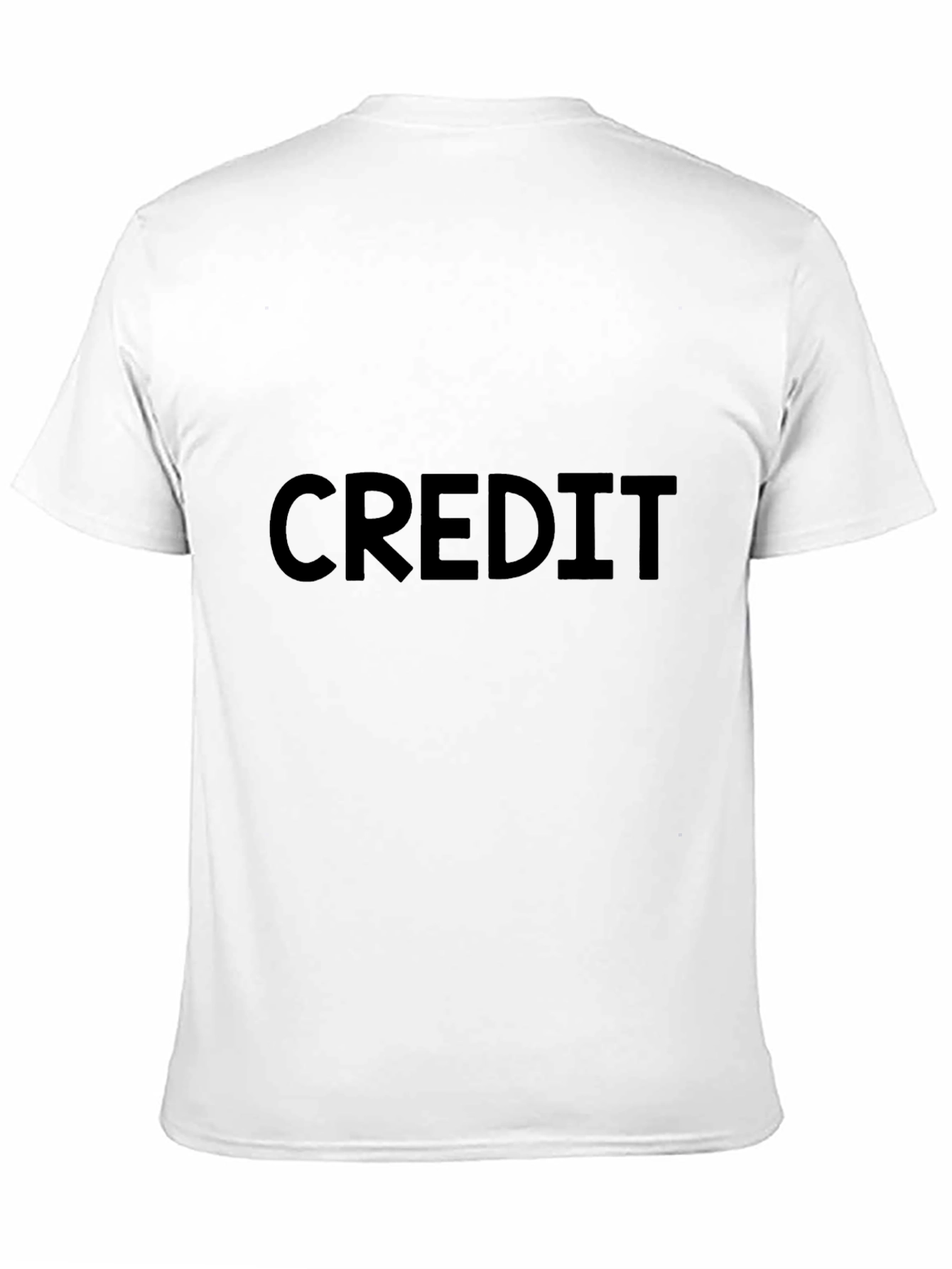 Black CREDIT Graphic Tee