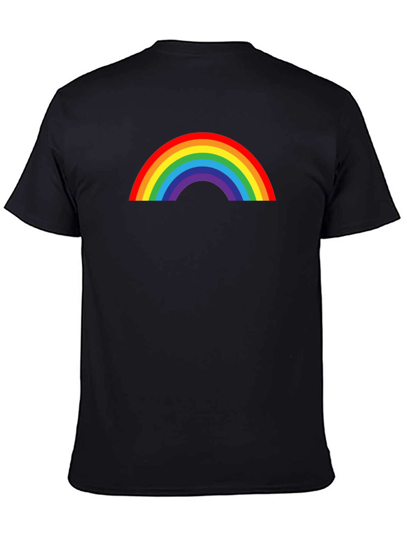 Rainbow Pride T-Shirt - Classic Black Tee