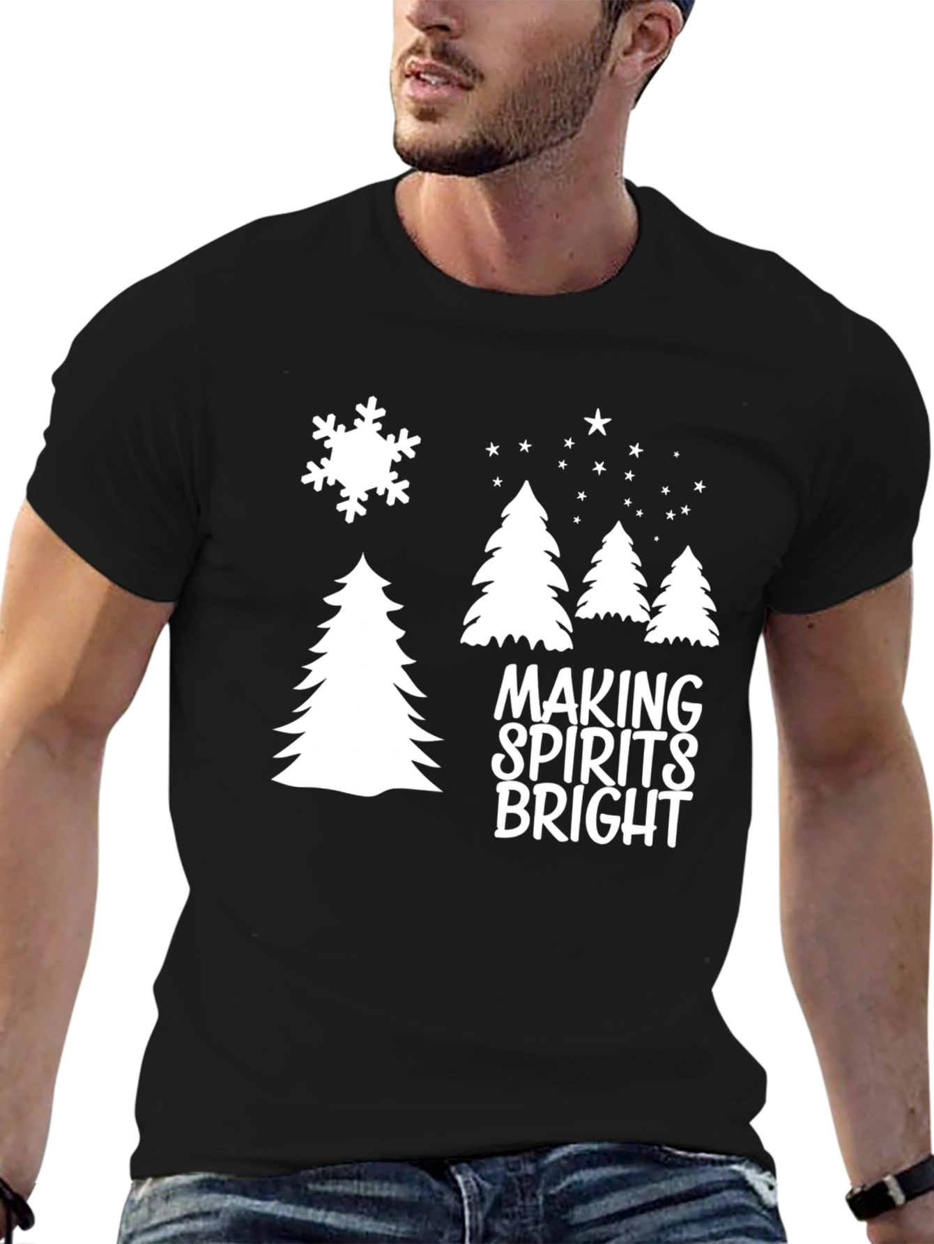 Making Spirits Bright Christmas T-Shirt