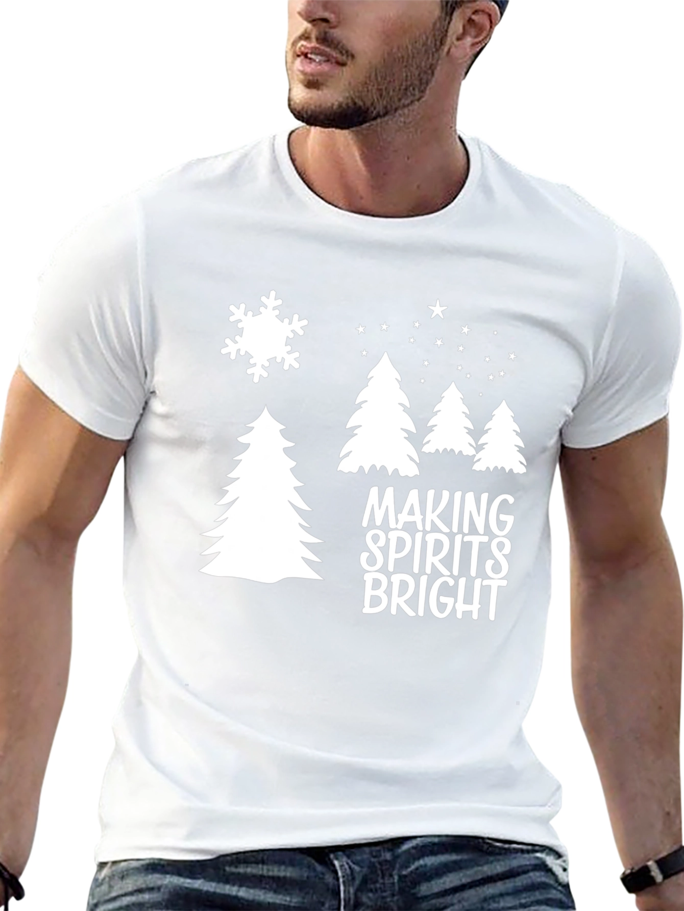 Making Spirits Bright Christmas T-Shirt