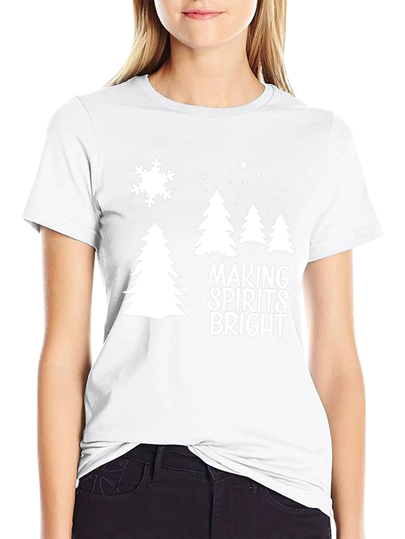 Making Spirits Bright Christmas T-Shirt