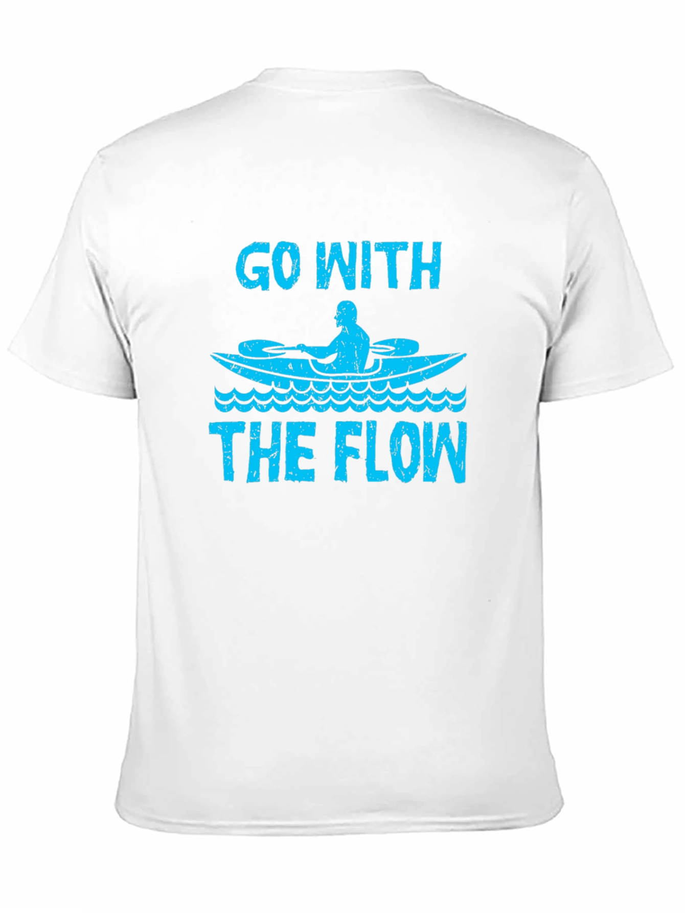 Go With The Flow Kayak T-Shirt
