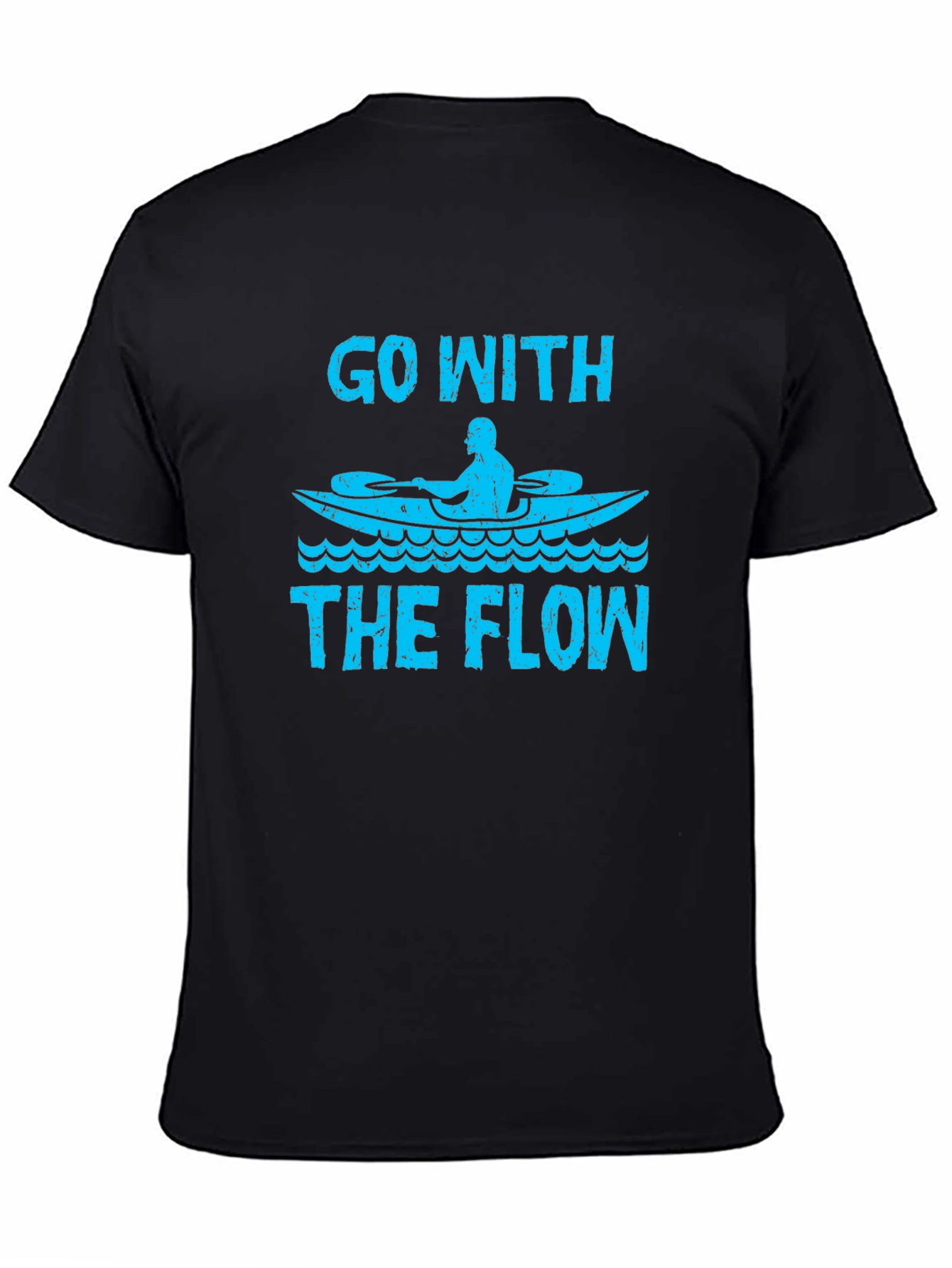 Go With The Flow Kayak T-Shirt
