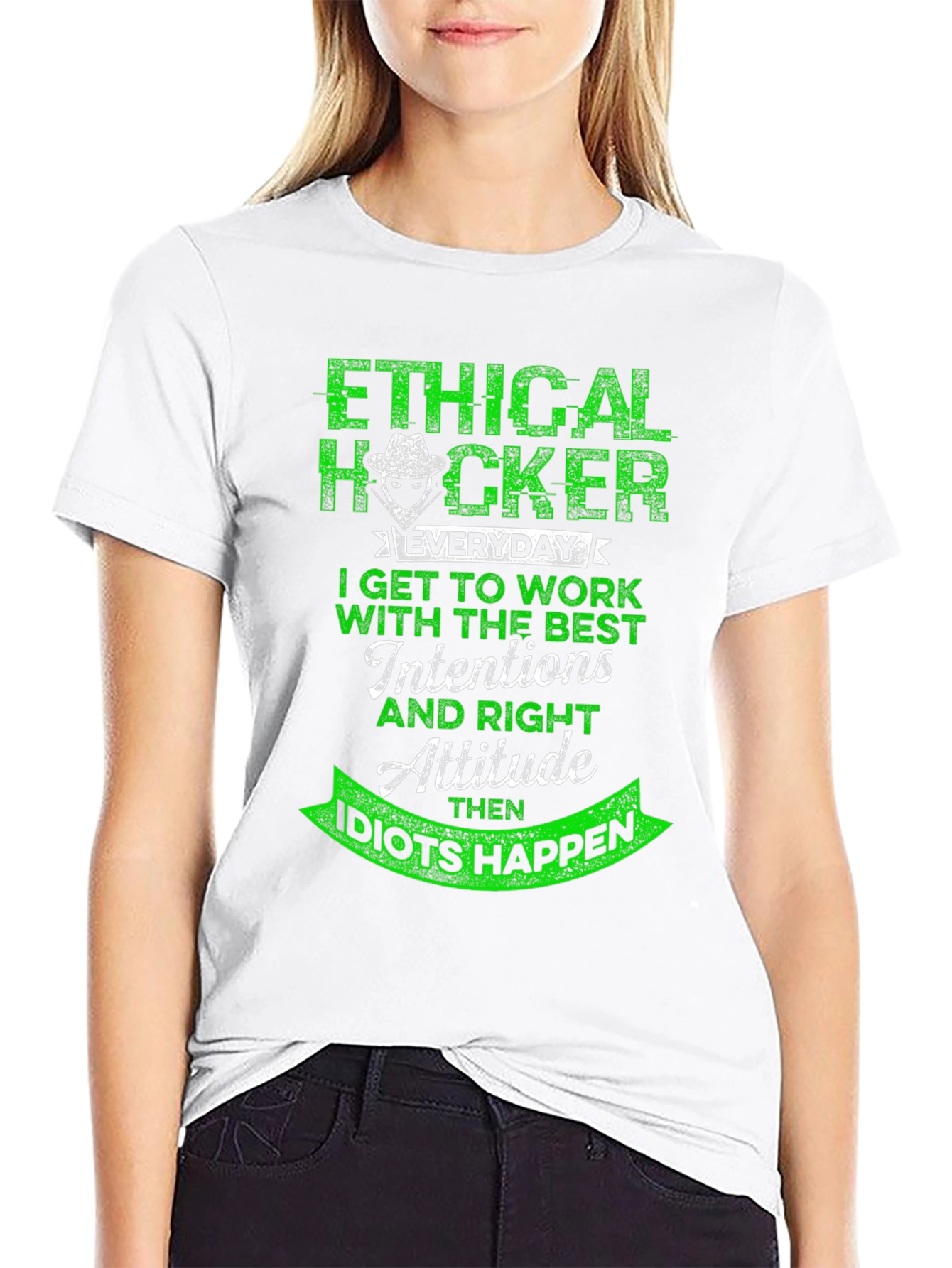 Ethical Hacker T-Shirt - Funny Hacker Attitude Tee