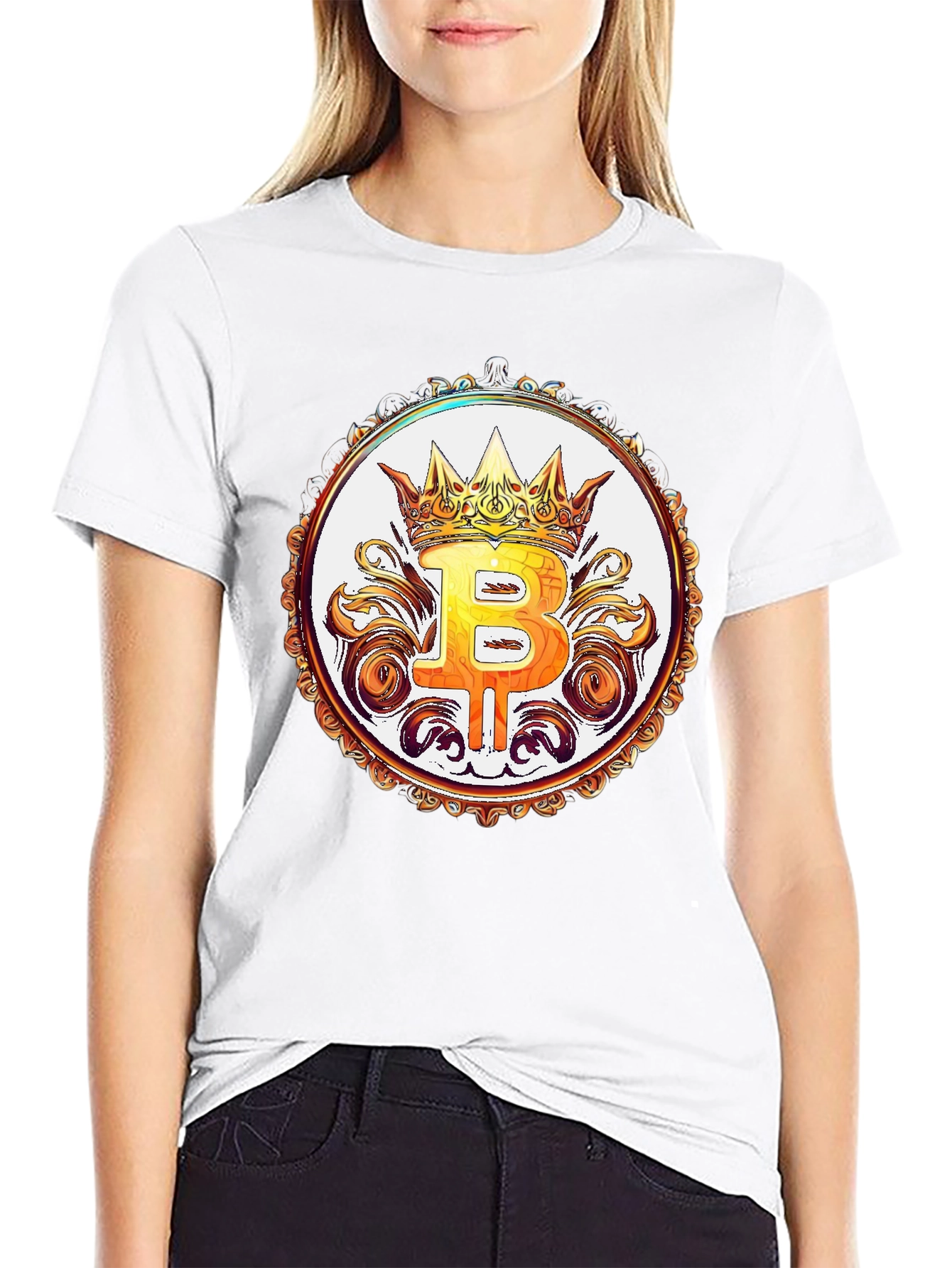 Bitcoin King T-Shirt - Crypto Currency Tee