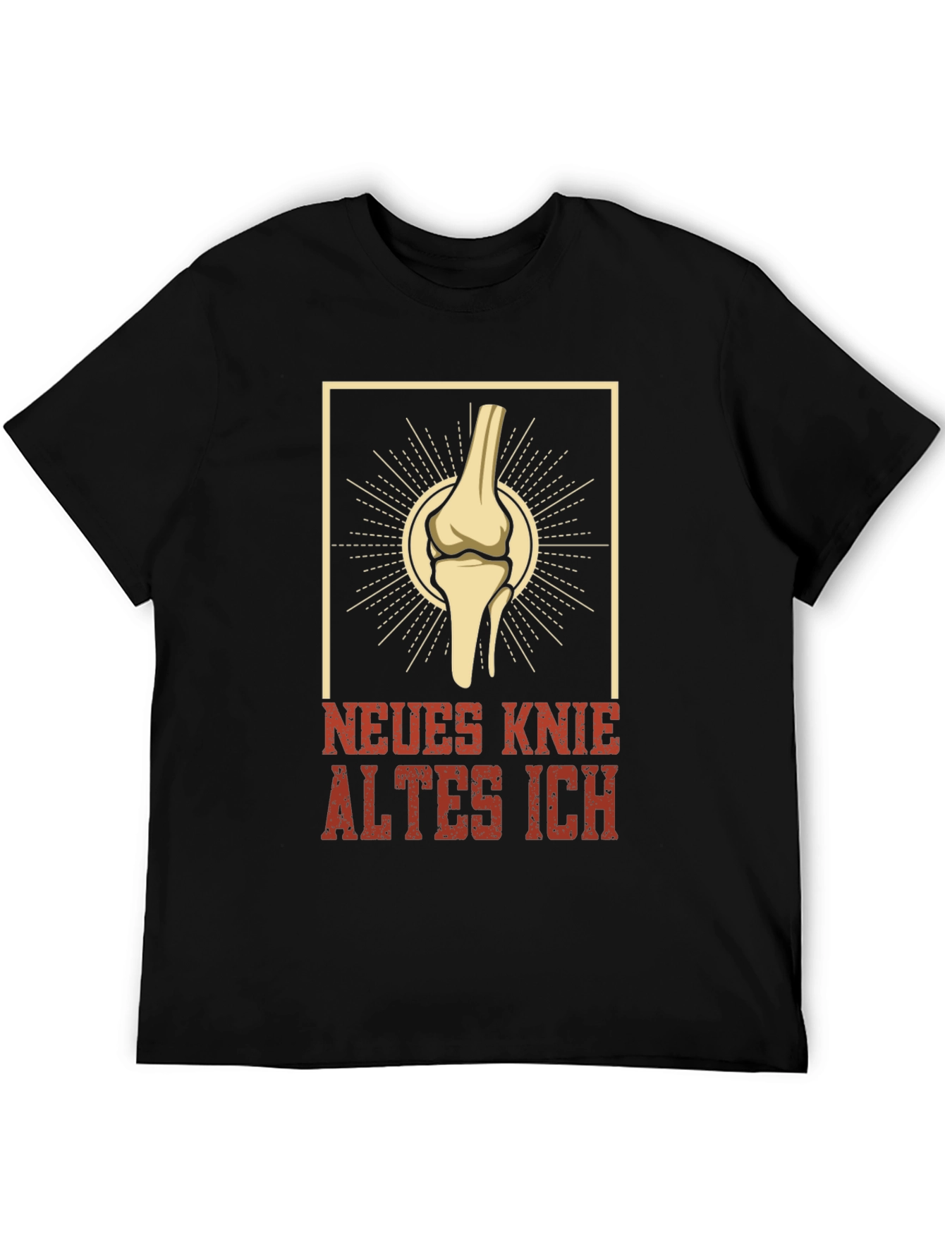 Neues Knie Altes Ich Funny Knee Replacement Surgery T-Shirt