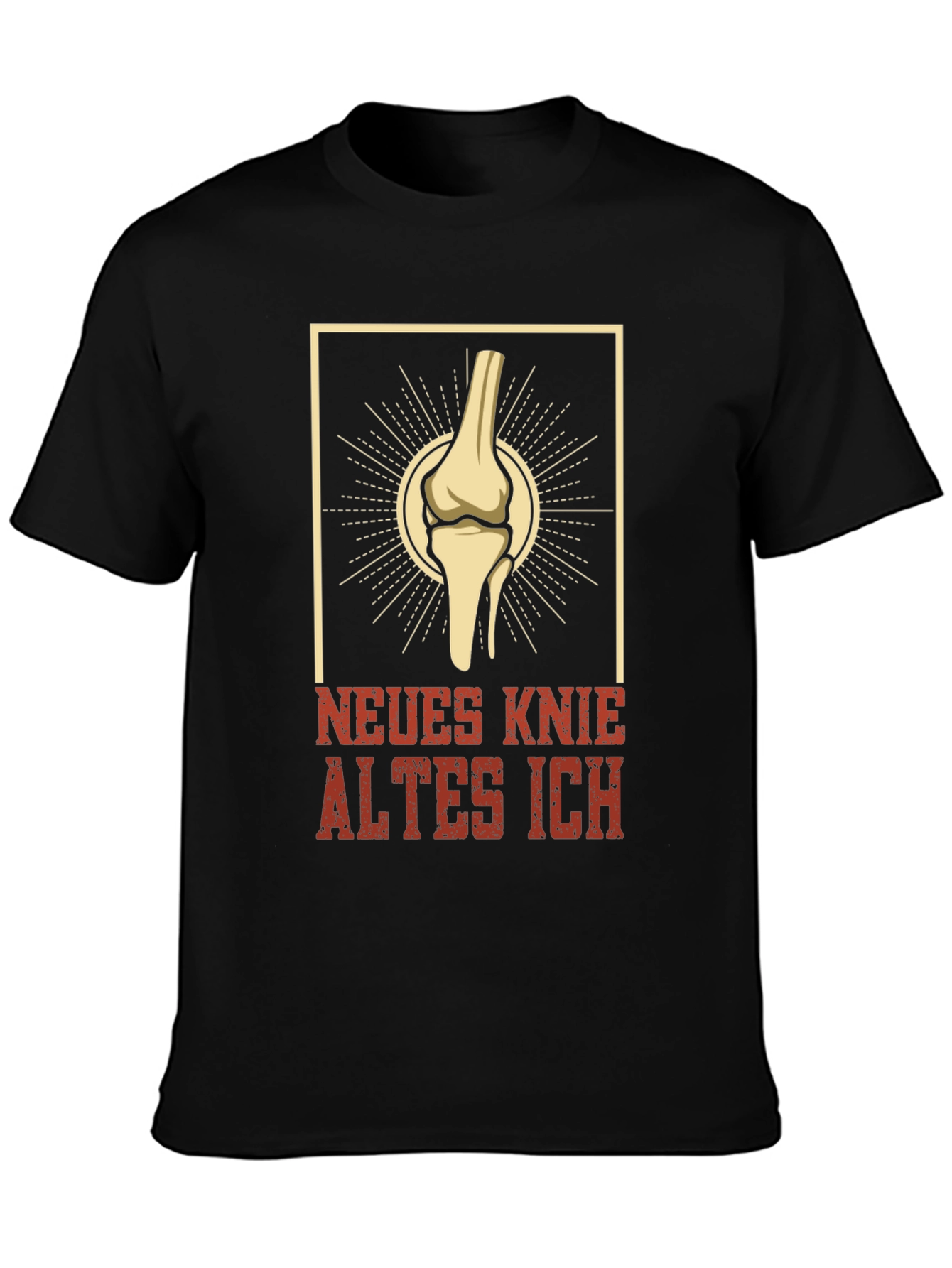 Neues Knie Altes Ich Funny Knee Replacement Surgery T-Shirt