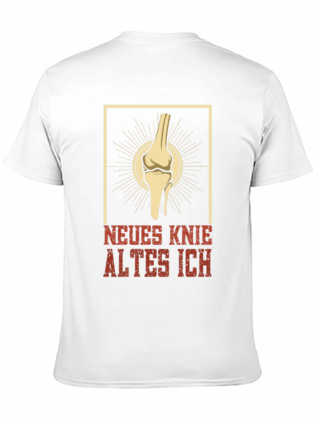 Neues Knie Altes Ich Funny Knee Replacement Surgery T-Shirt