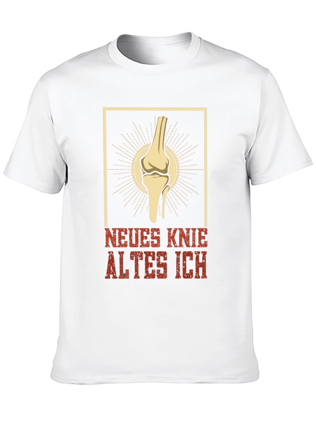 Neues Knie Altes Ich Funny Knee Replacement Surgery T-Shirt