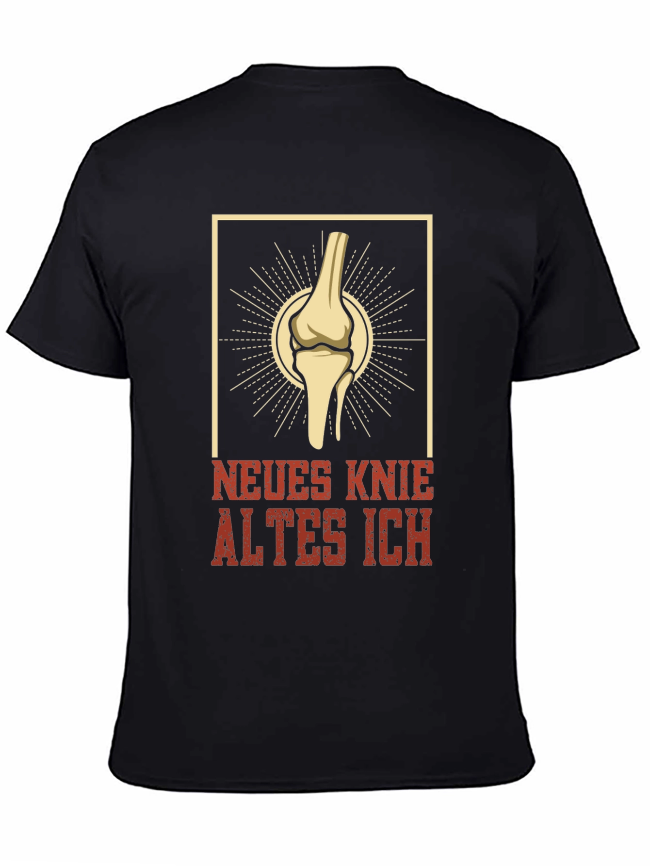 Neues Knie Altes Ich Funny Knee Replacement Surgery T-Shirt