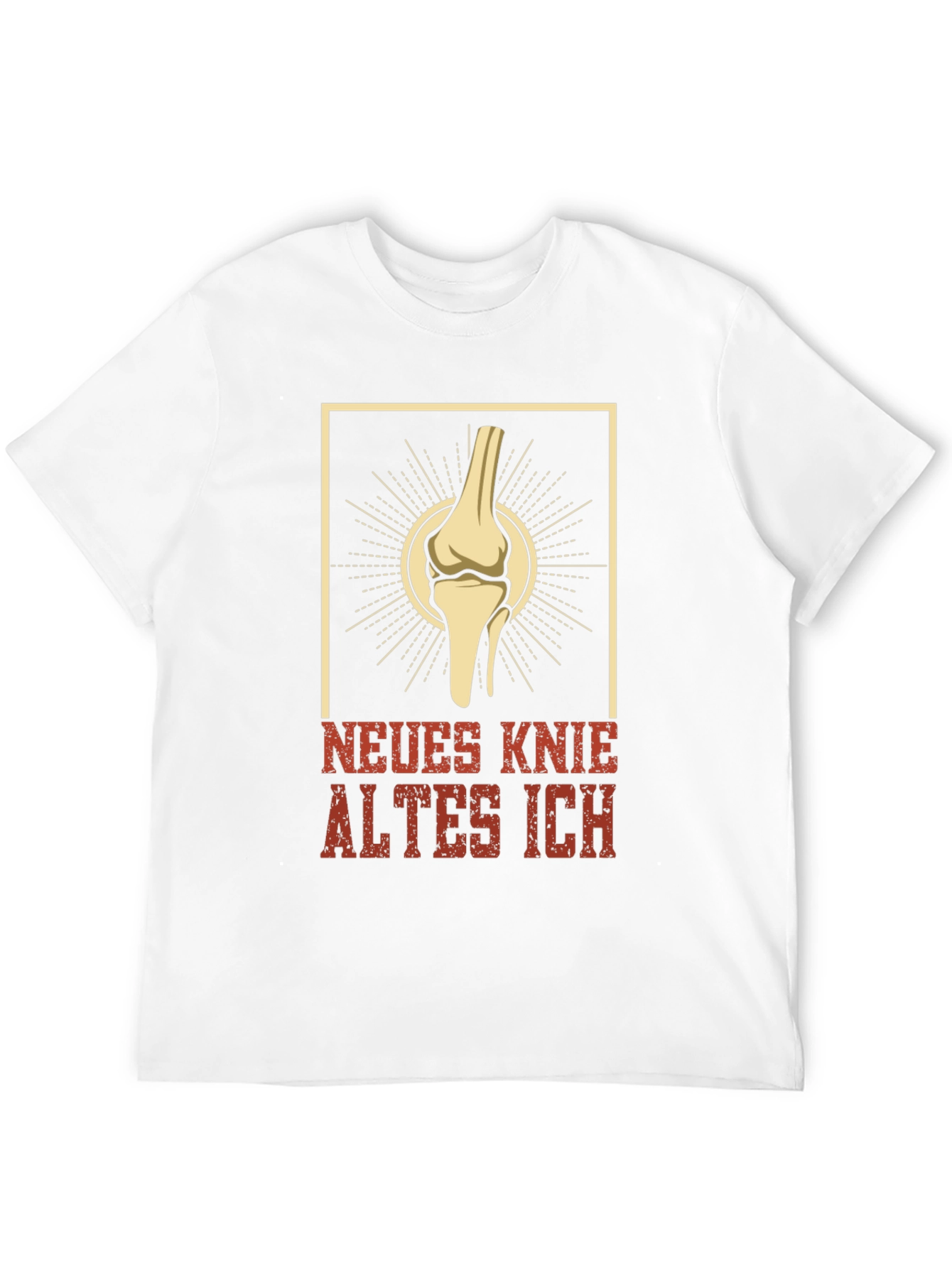 Neues Knie Altes Ich Funny Knee Replacement Surgery T-Shirt