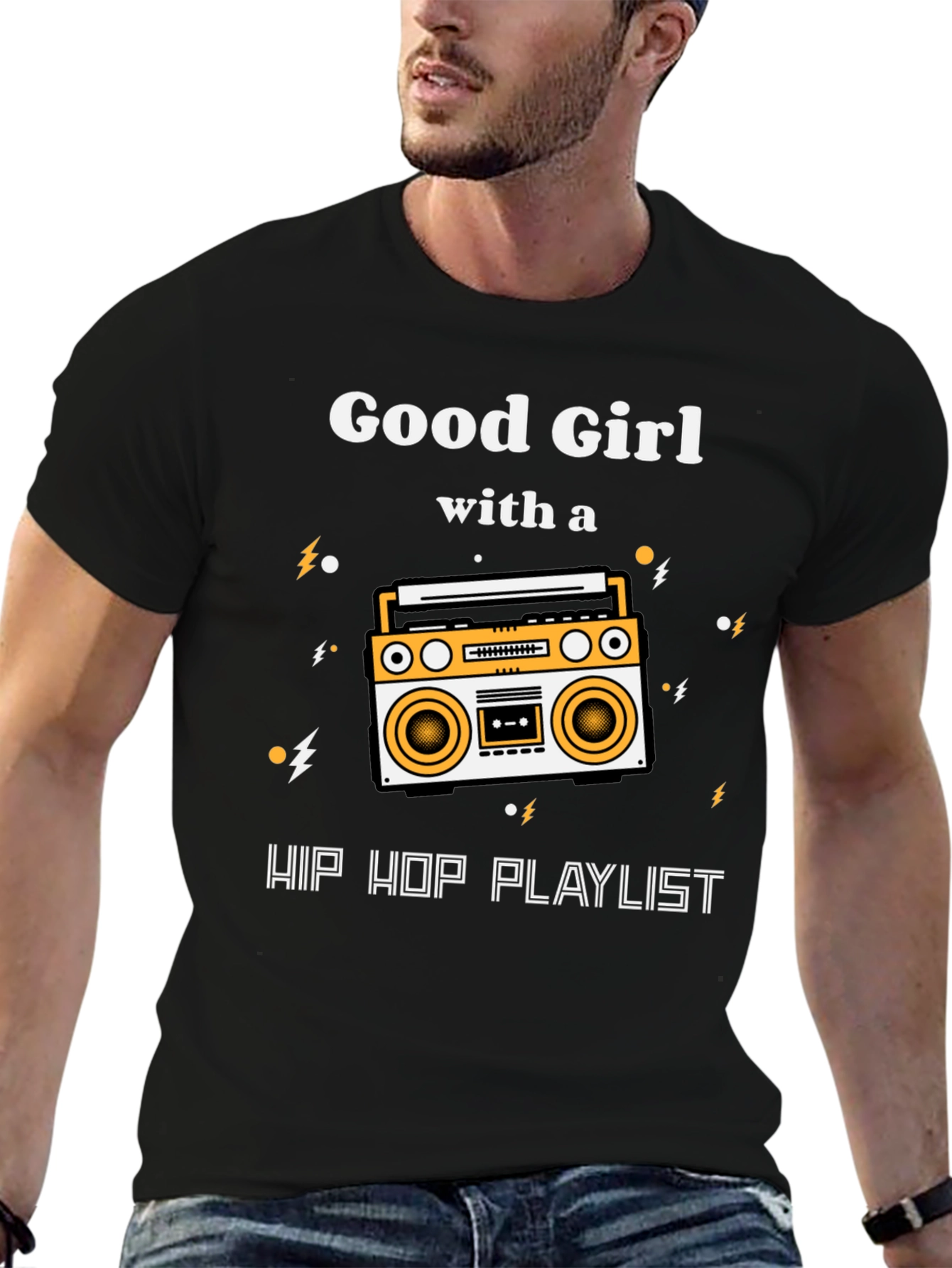 Good Girl Hip Hop Playlist Graphic T-Shirt