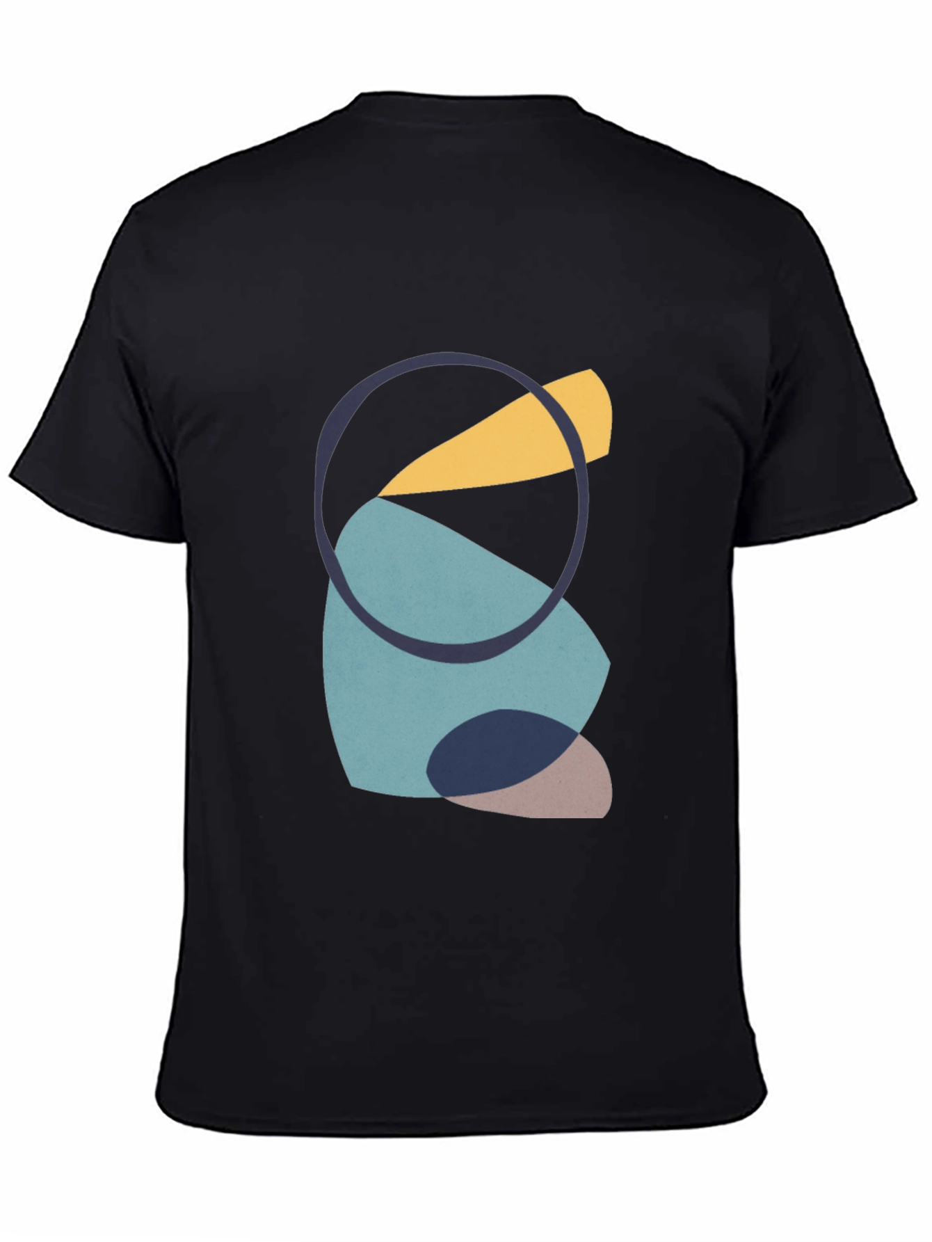 Abstract Shapes Graphic Tee - Modern Art Shirt