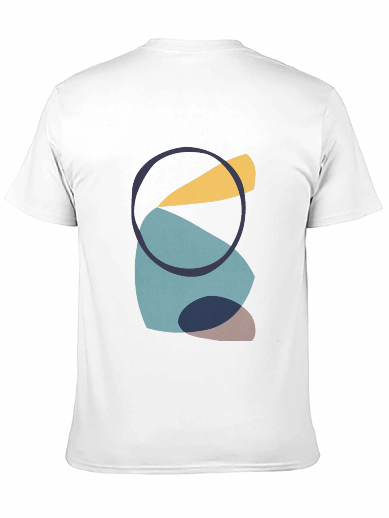 Abstract Shapes Graphic Tee - Modern Art Shirt