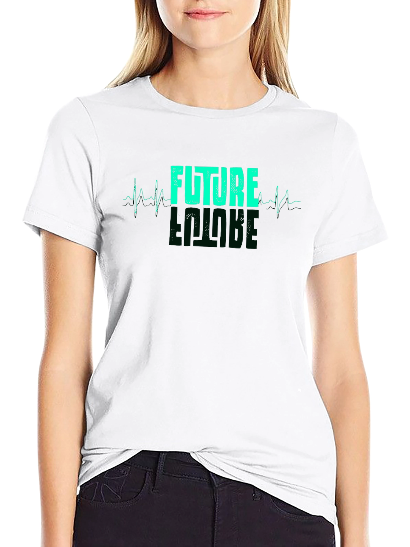 Future T-Shirt - Heartbeat Design