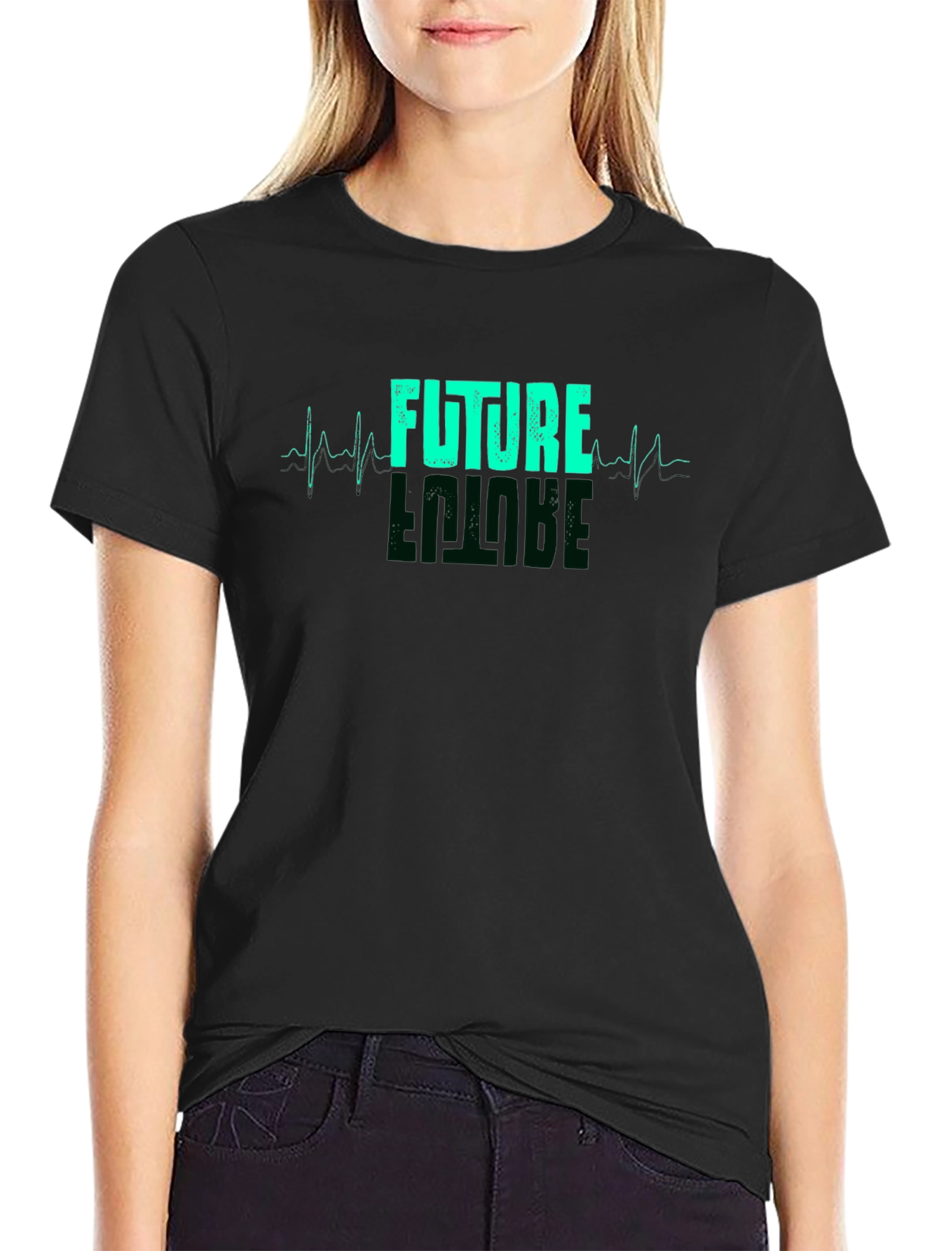 Future T-Shirt - Heartbeat Design