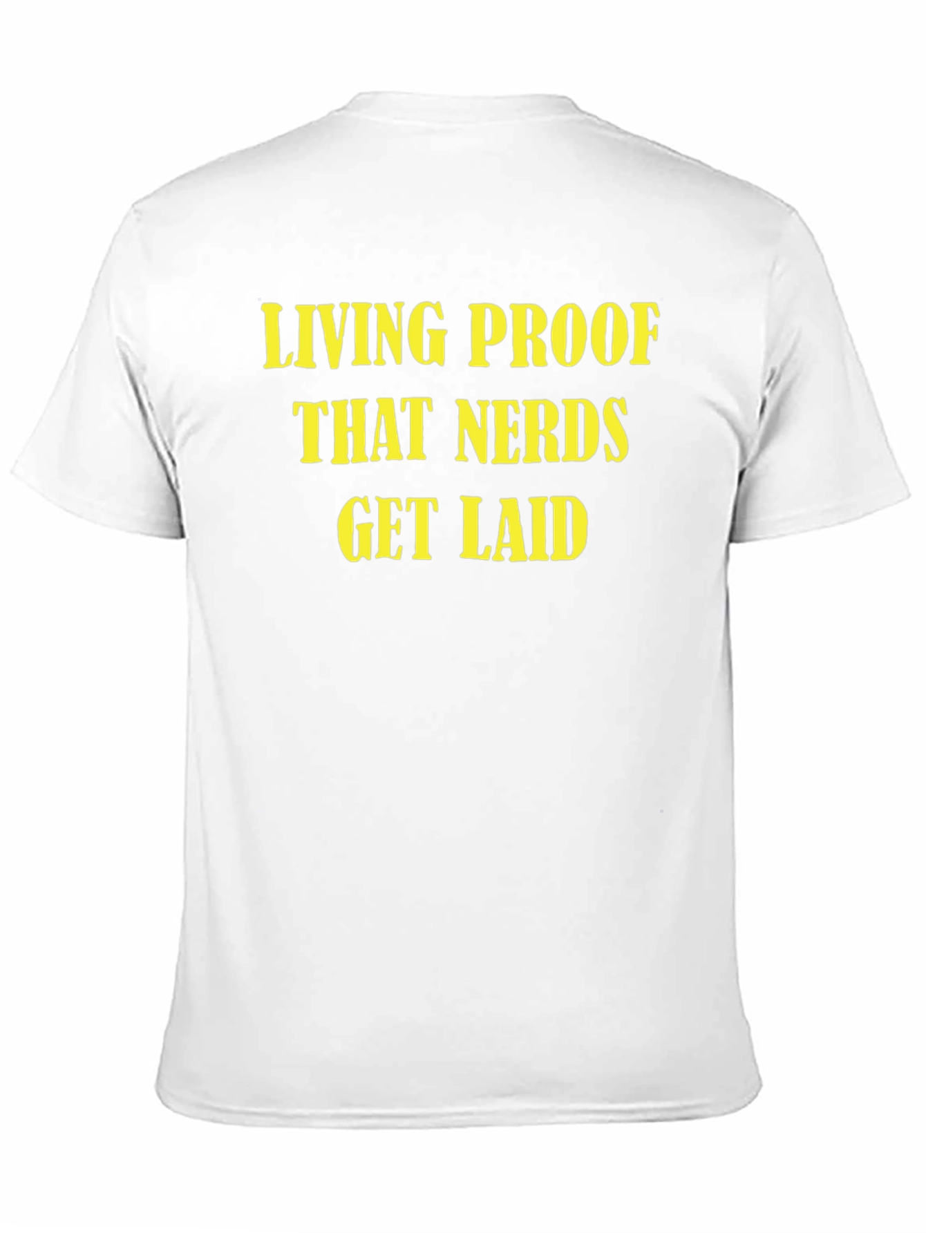 Nerds Get Laid Graphic Tee - Black Cotton T-Shirt