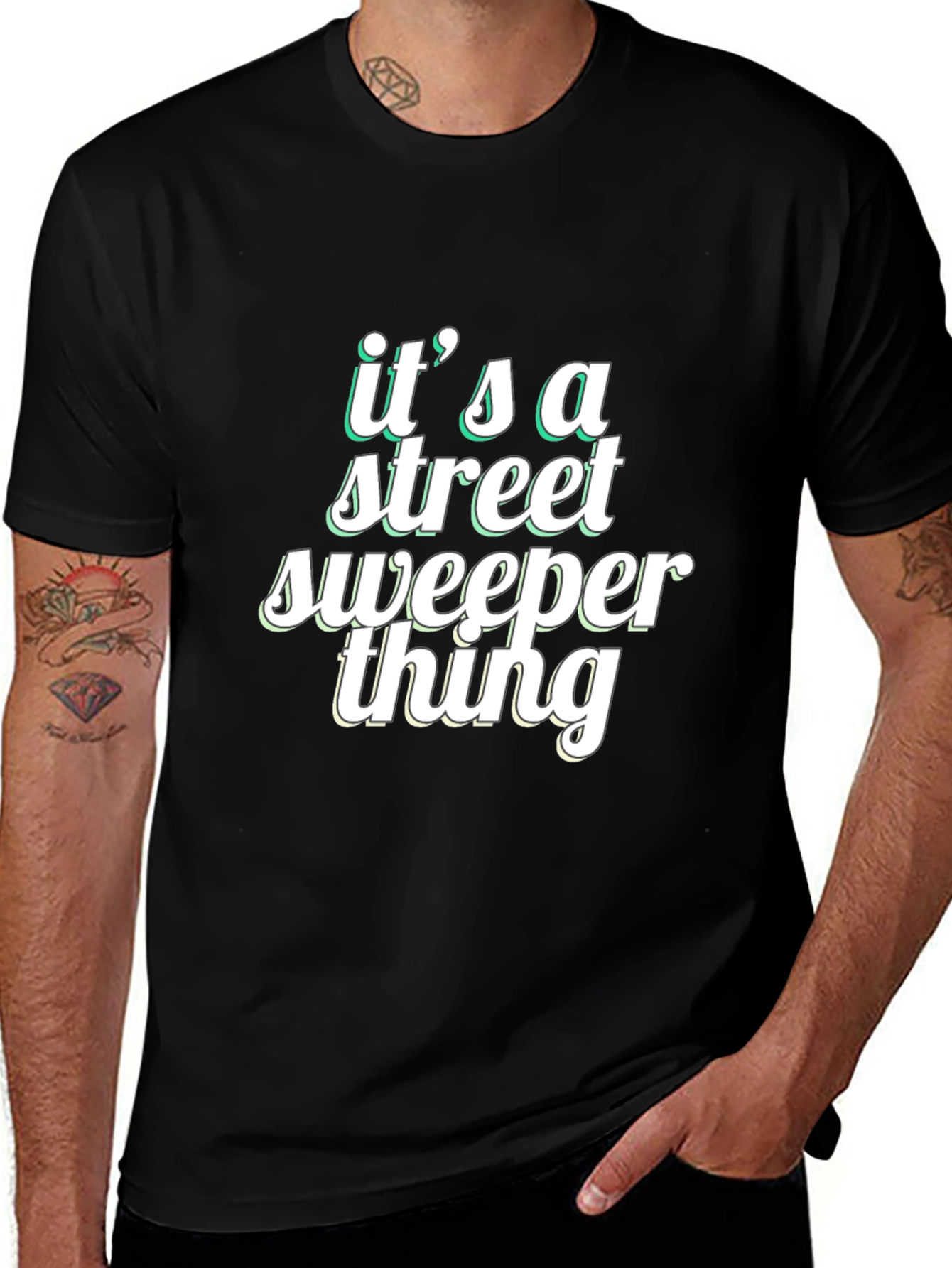 Street Sweeper Thing Graphic T-Shirt