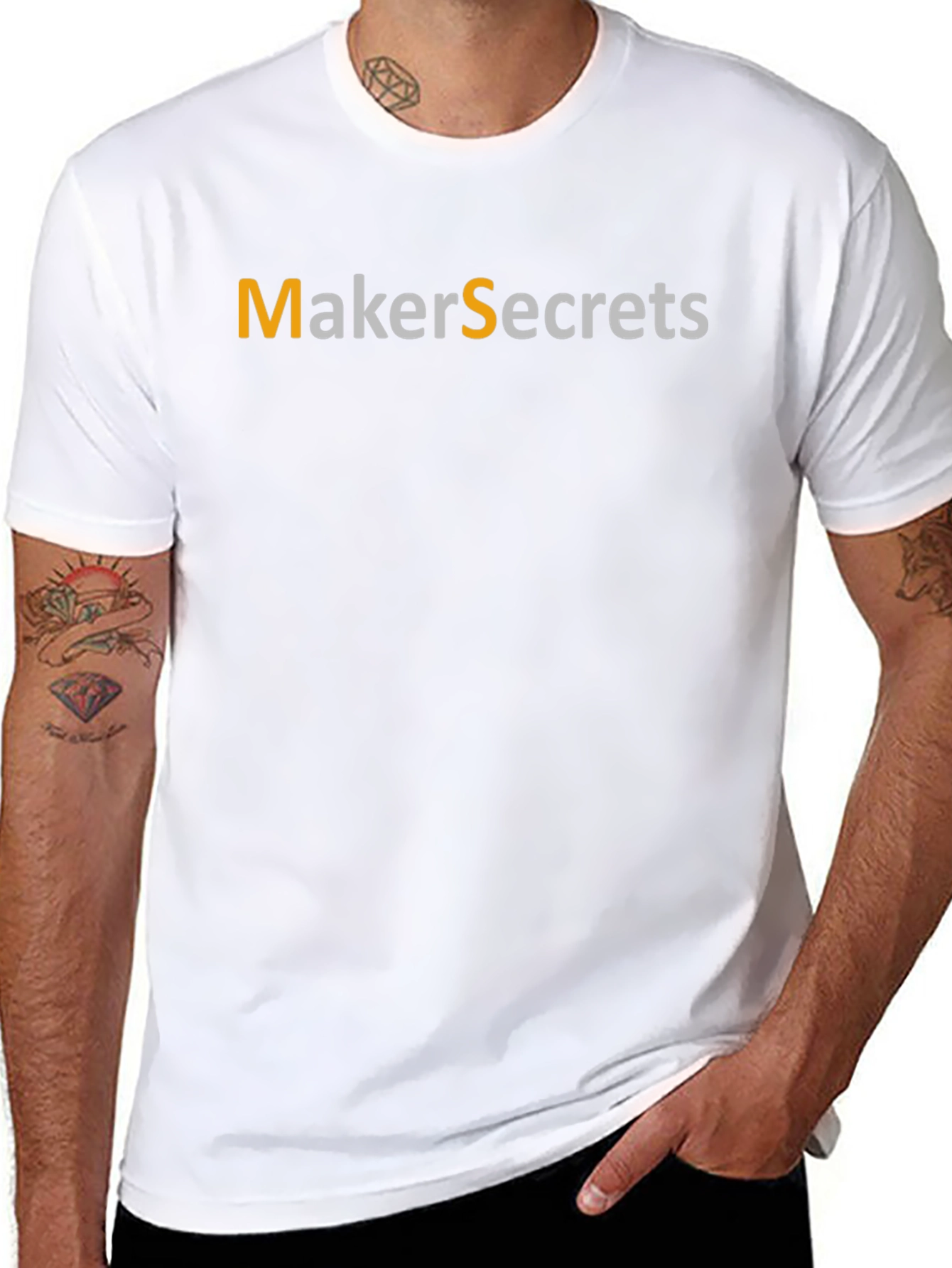 MakerSecrets Black Tee
