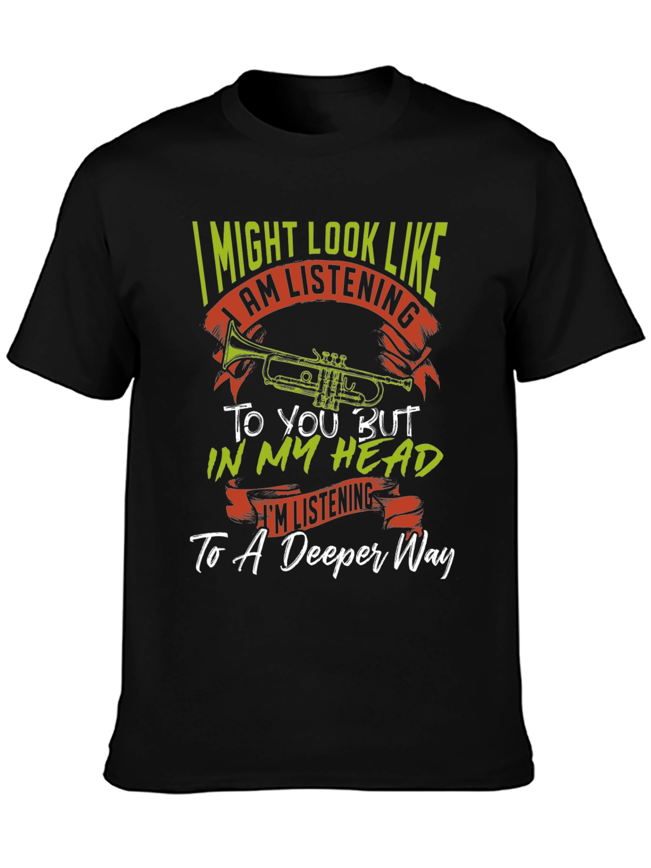 Trumpet Musician T-Shirt - Deeper Way