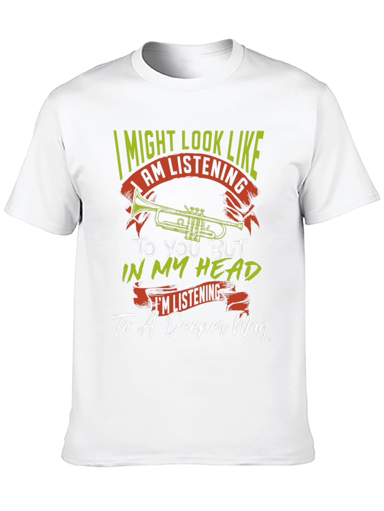 Trumpet Musician T-Shirt - Deeper Way