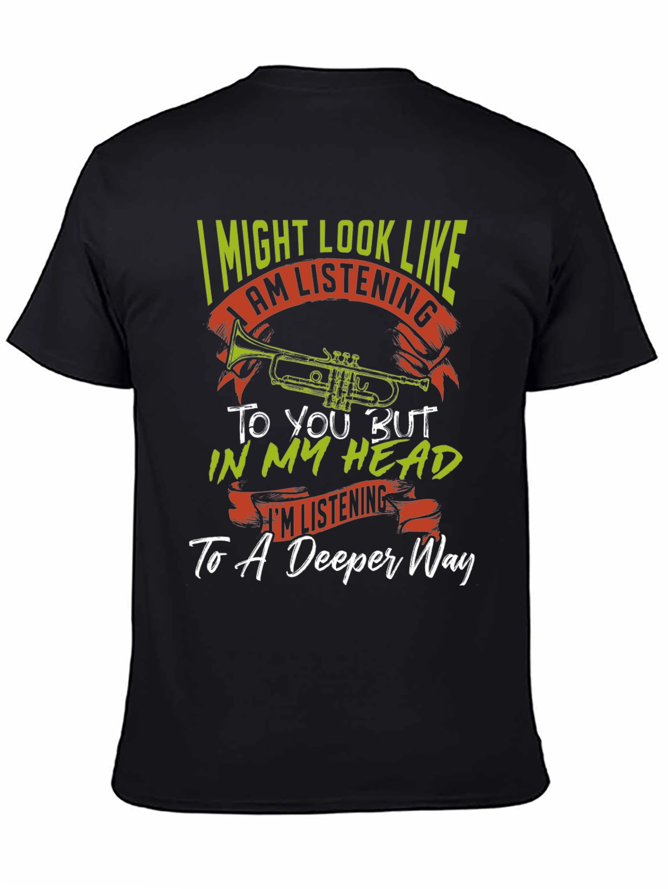 Trumpet Musician T-Shirt - Deeper Way